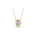 Radiant Cut Pendant Necklace