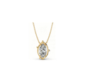 Radiant Marquise Pendant Necklace