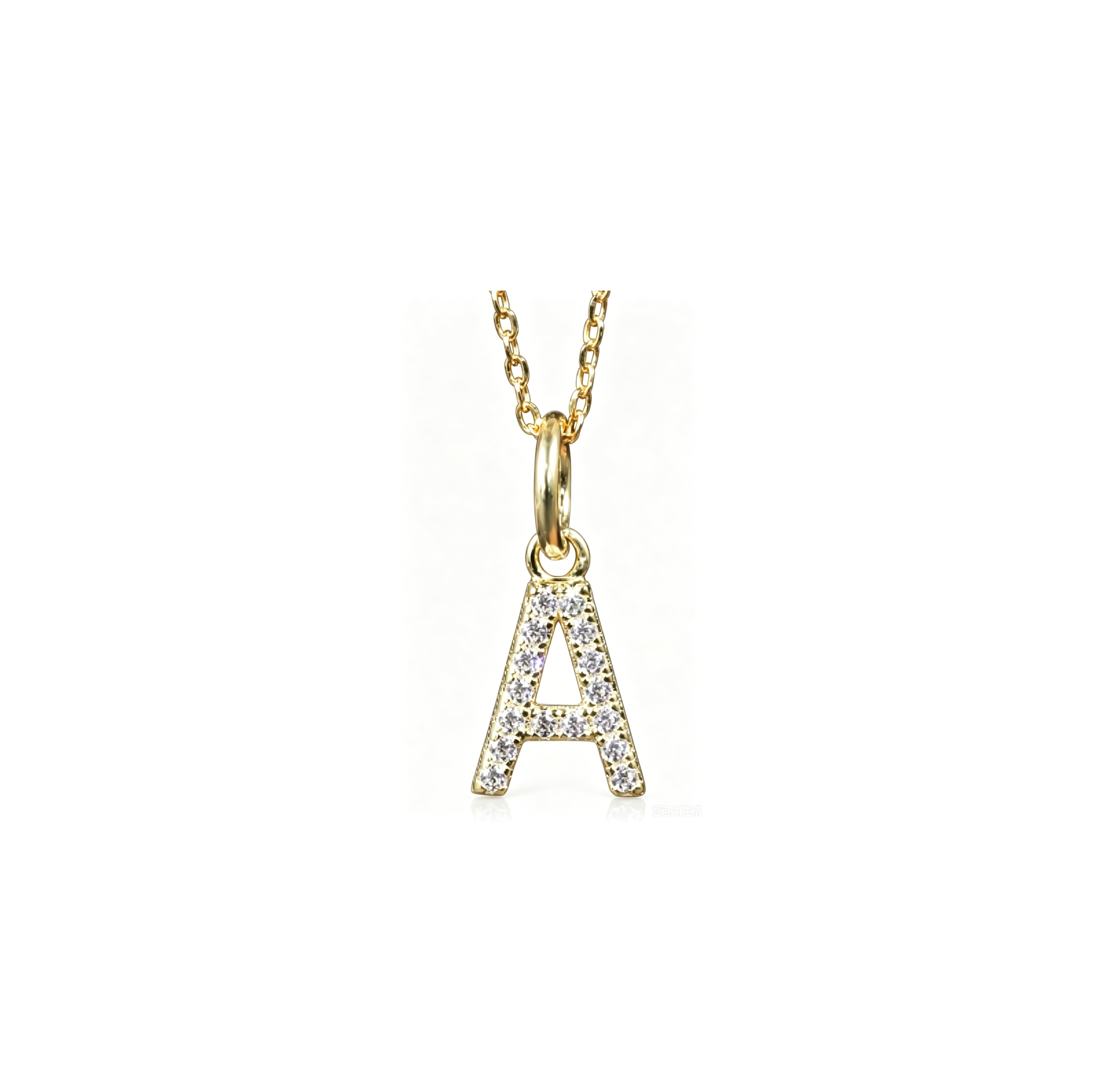 Custom Initial Glow Necklace