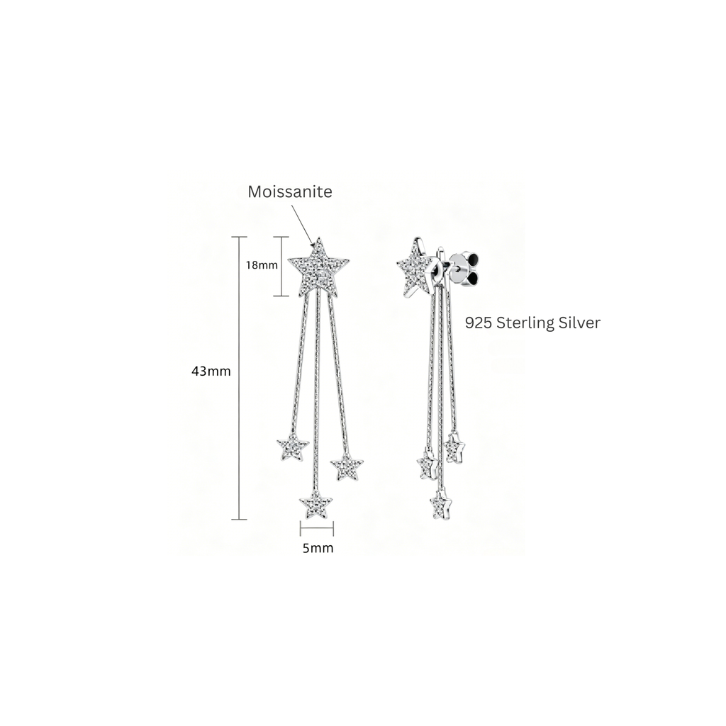 Twinkling Star Earrings