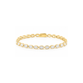 Eternal Amour Oval Tennis Bracelet