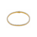 Classic Round-cut Bracelet(3-prong)