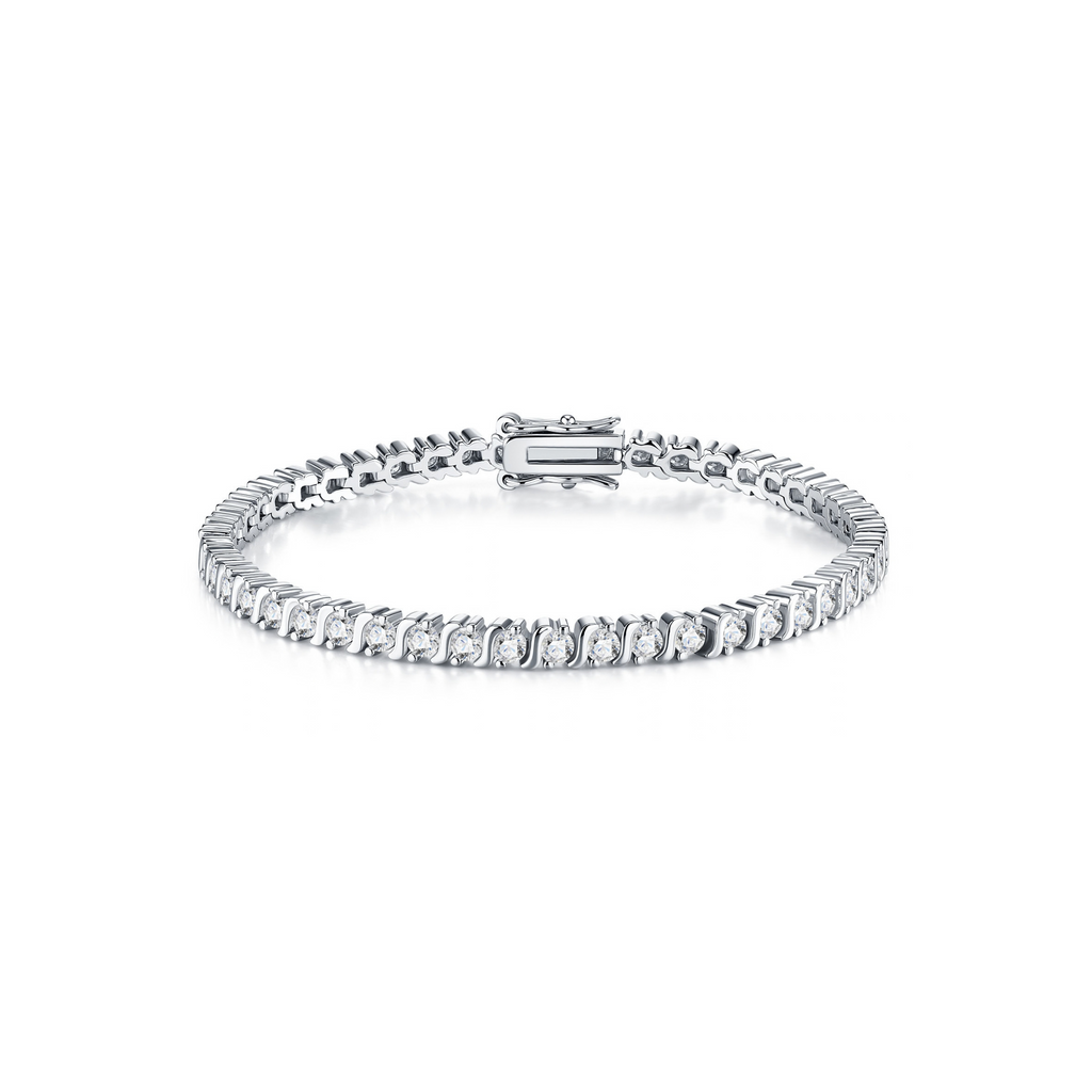 S-Link Wave Tennis Bracelet