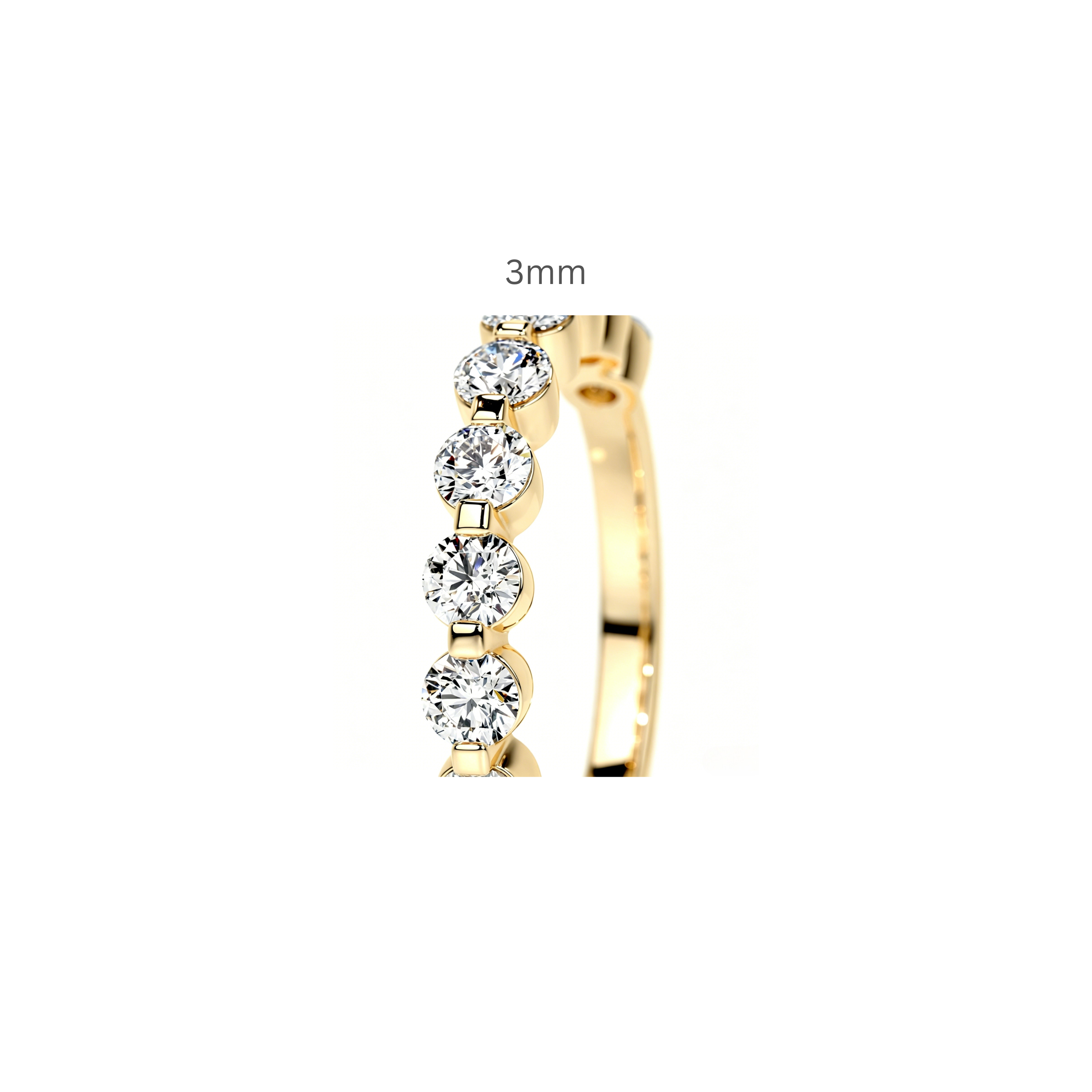 Classic Round Eternity Band(3mm)