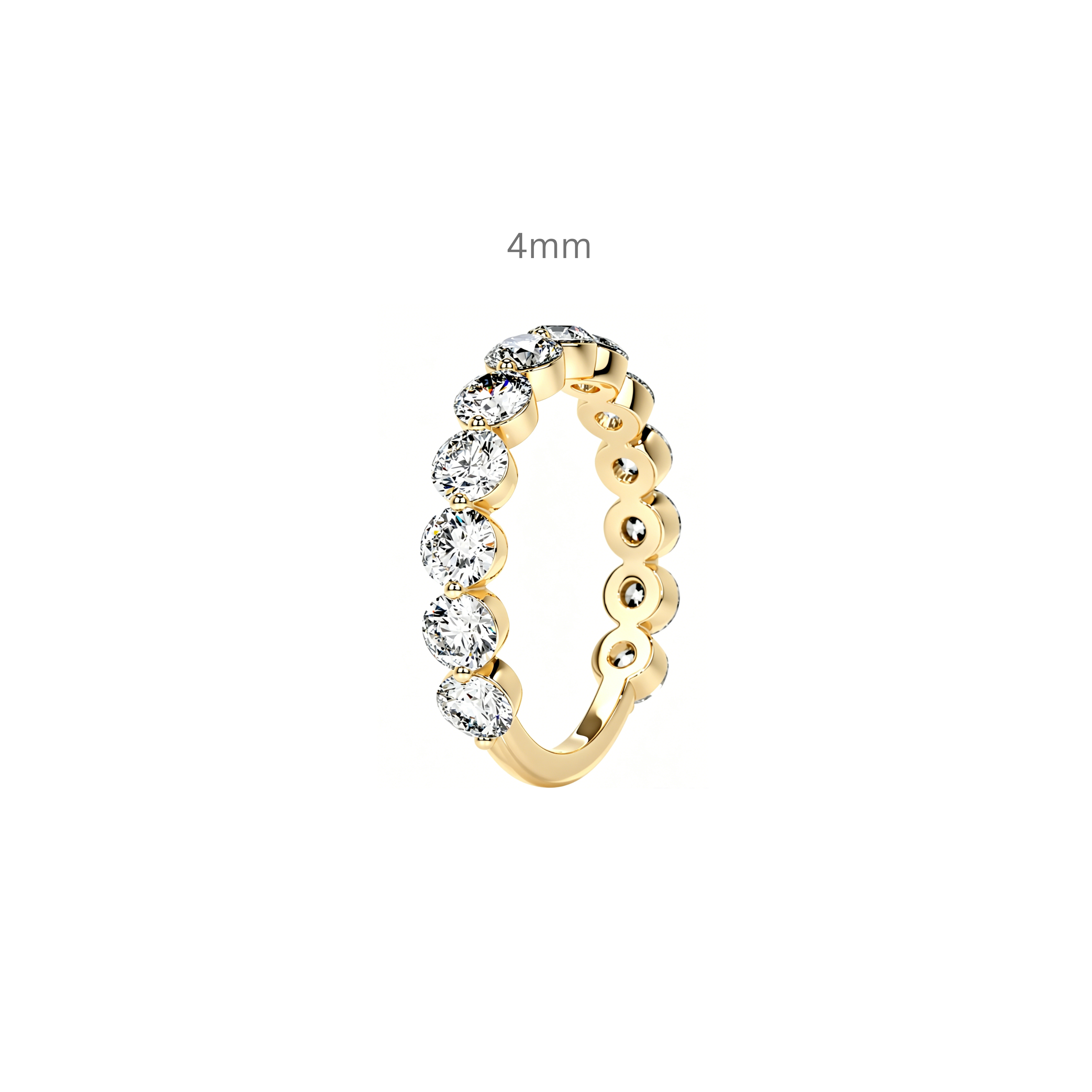 Classic Round Eternity Band(4mm)