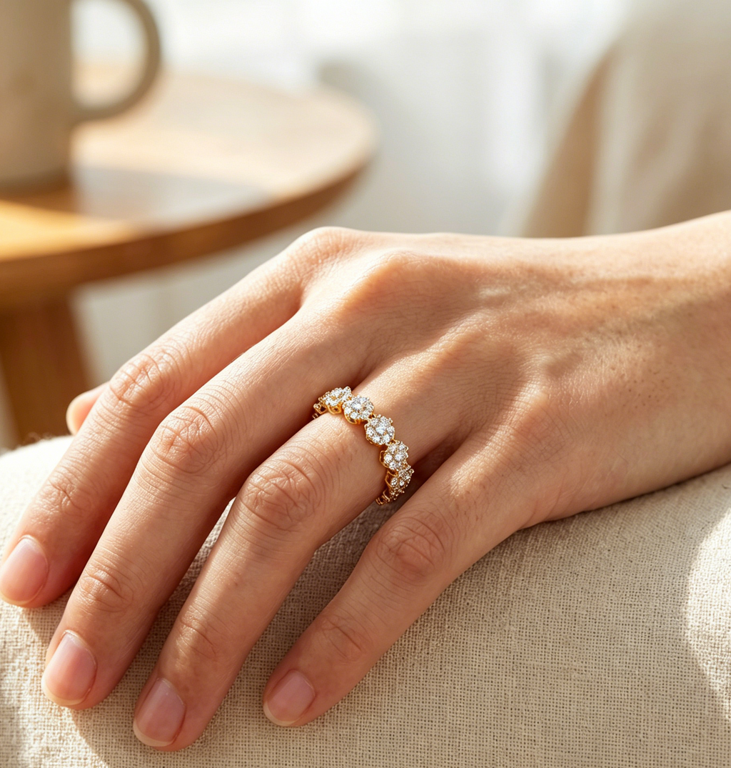 Starflower Eternity Band