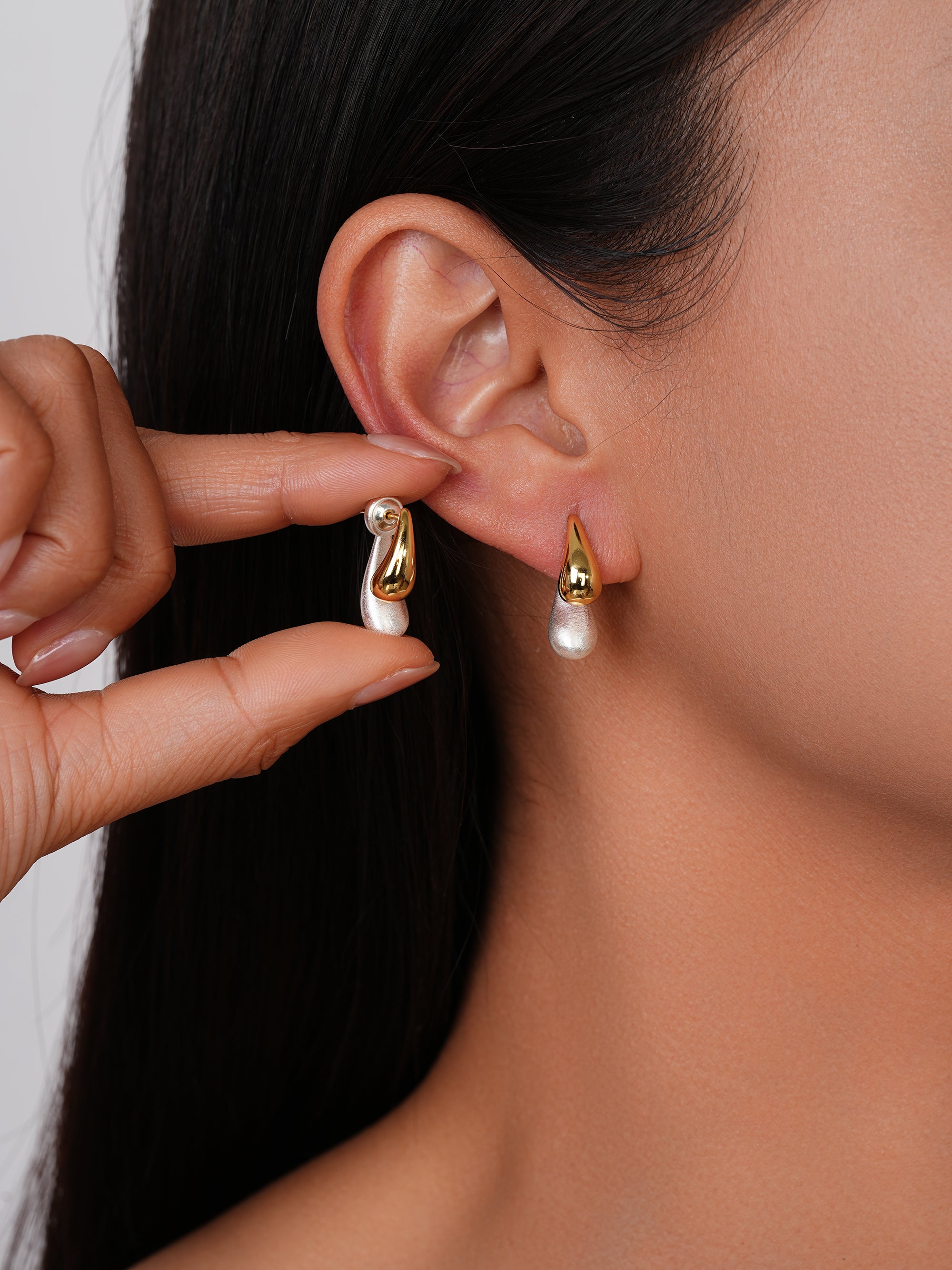 Twin Teardrop Earrings