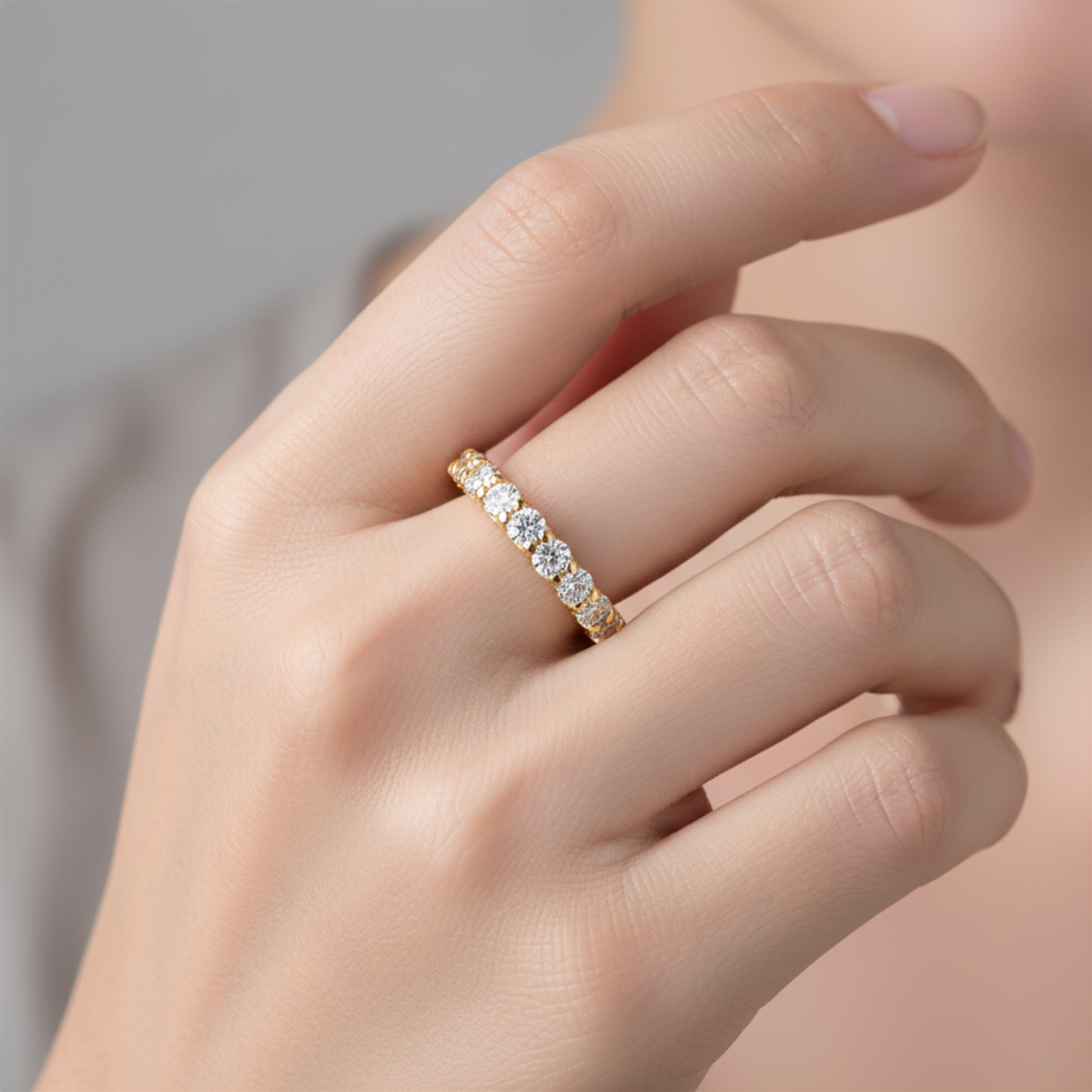 Infinite Fire Eternity Ring