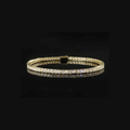 Linear Luxe Round-cut Bracelet