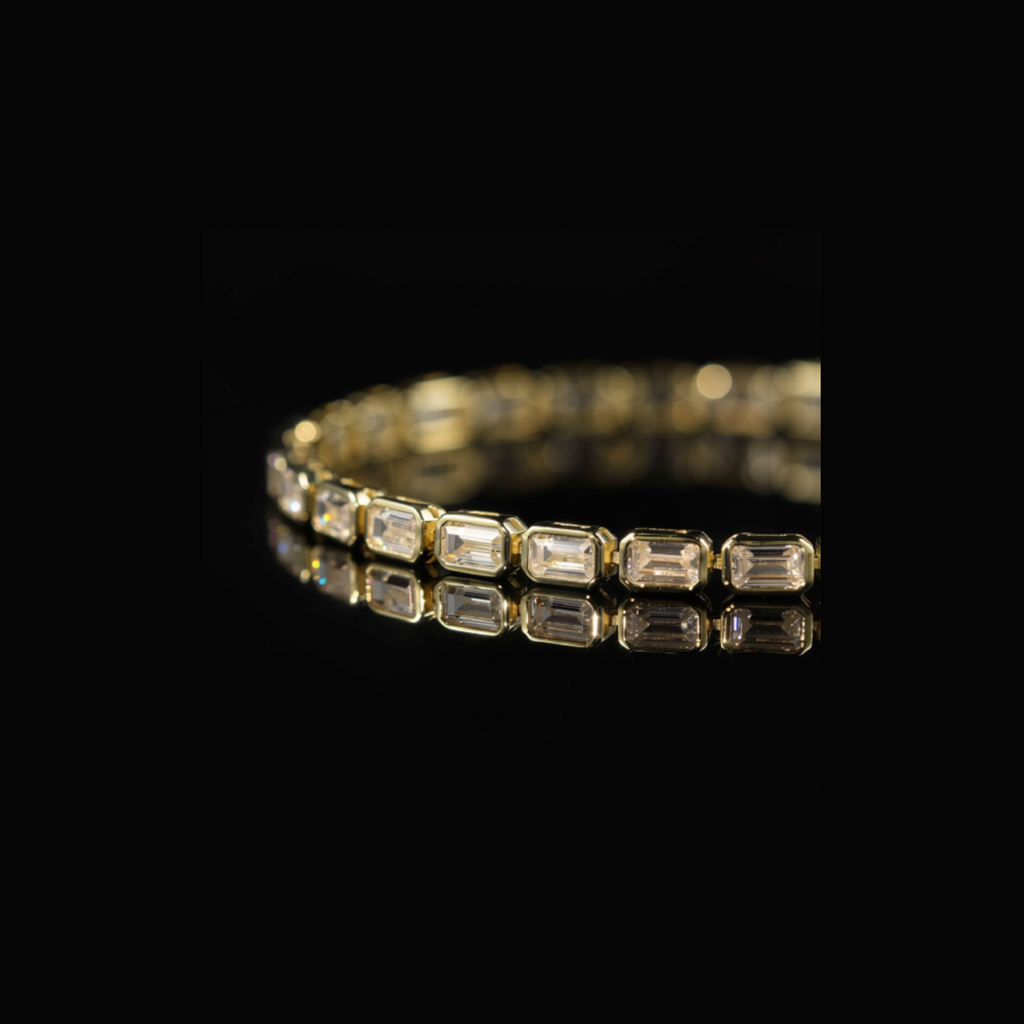 Eternal Amour Emerald Tennis Bracelet
