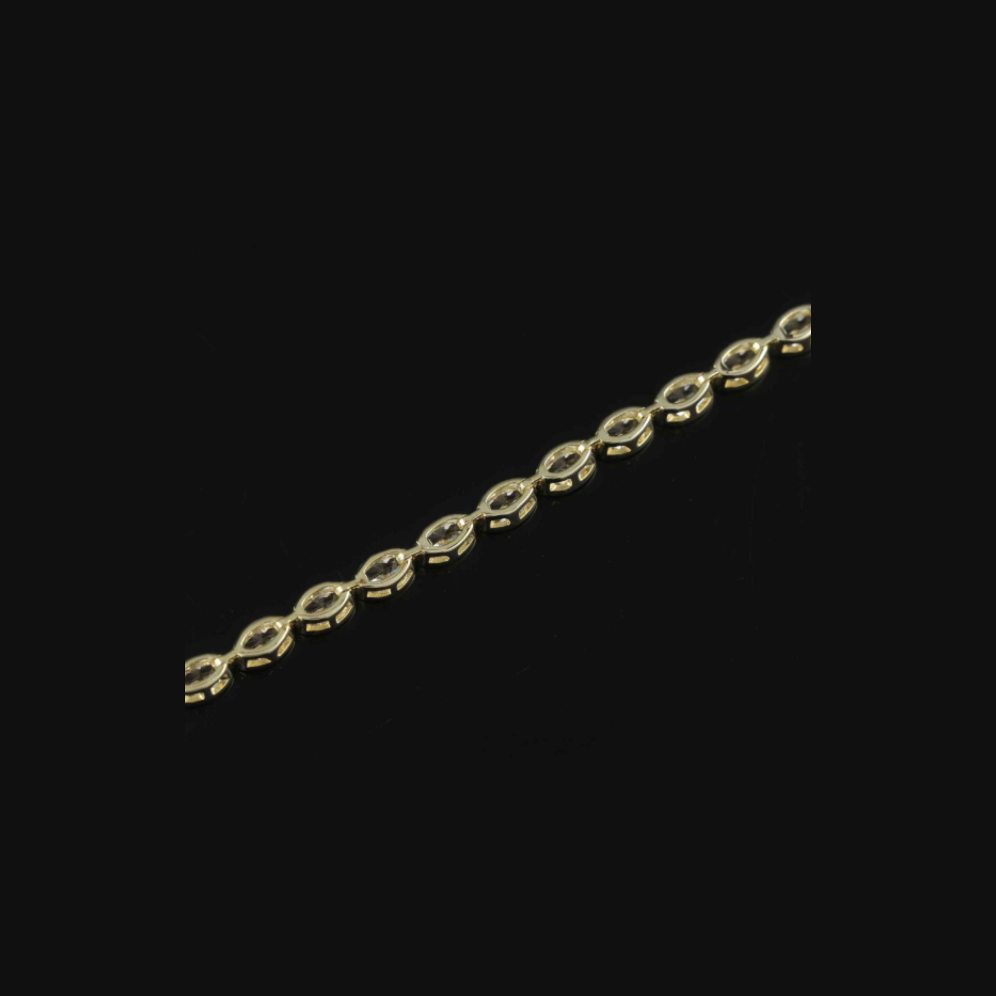 Eternal Amour Oval Tennis Bracelet