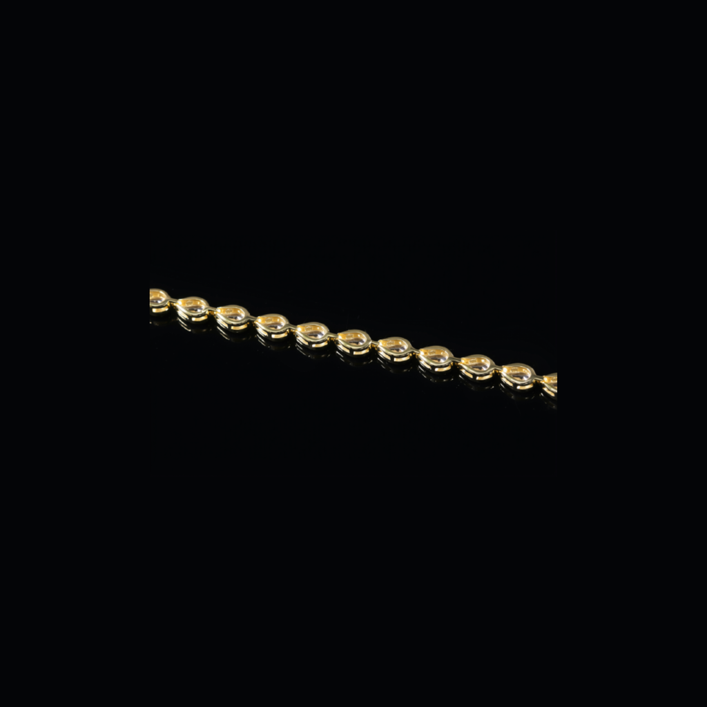 Eternal Amour Pear Tennis Bracelet