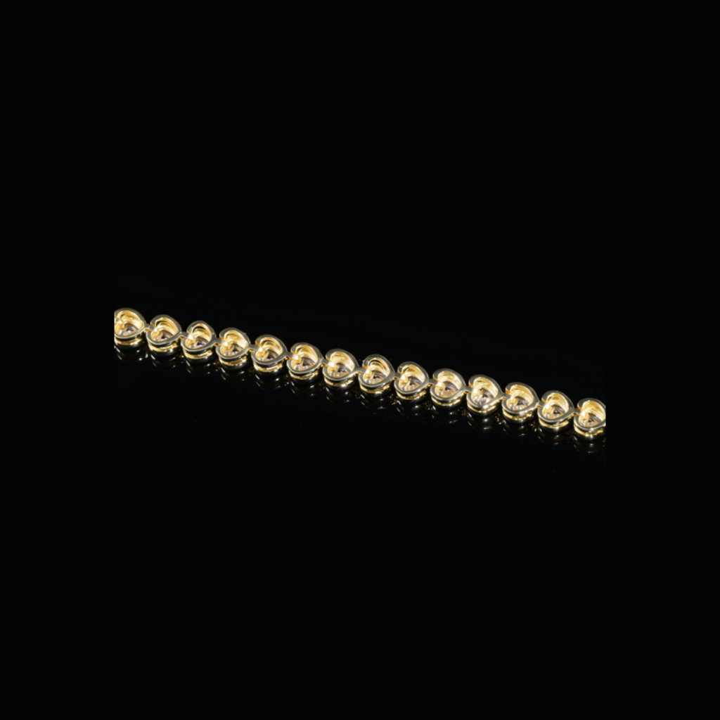 Eternal Amour Heart Tennis Bracelet