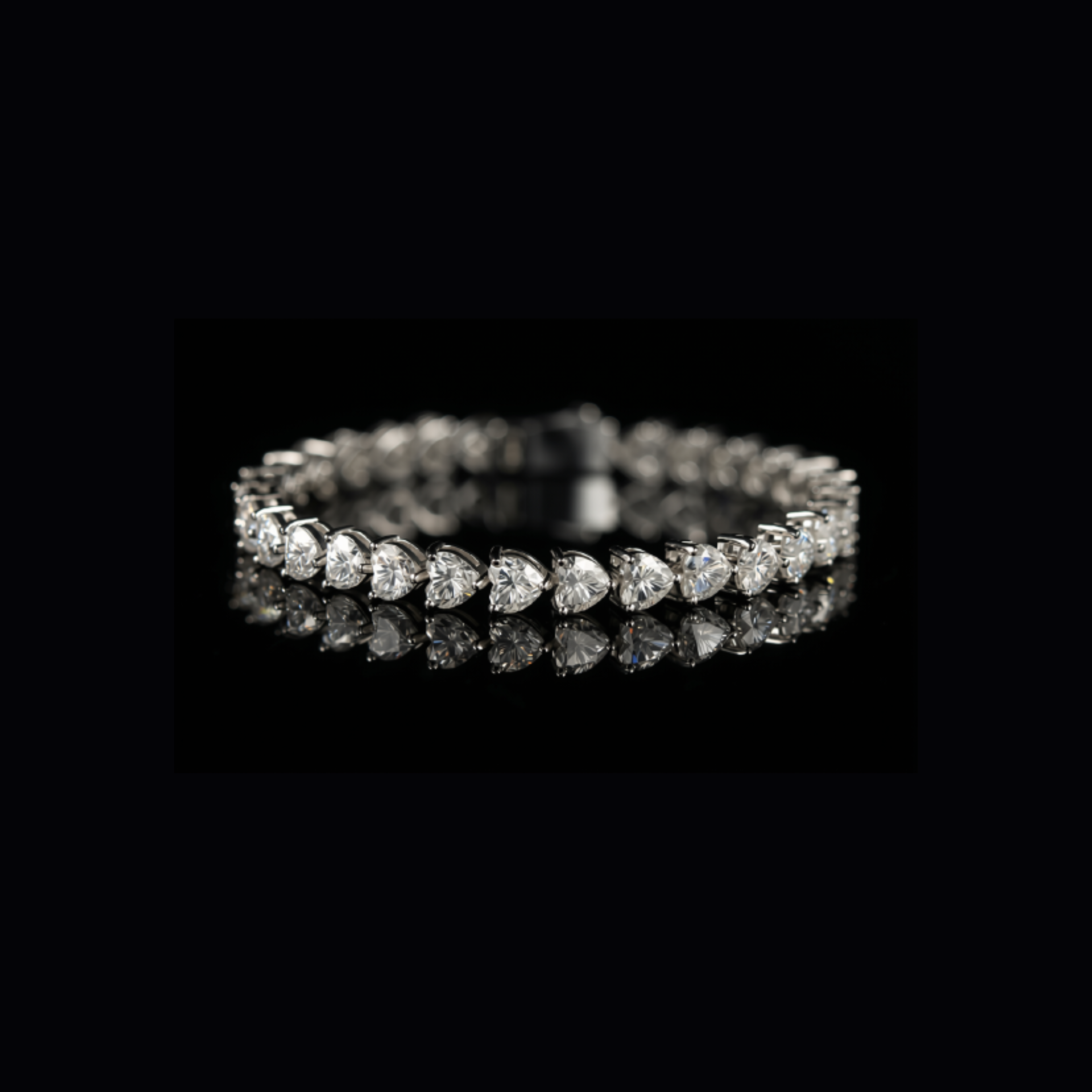 Classic Heart-cut Bracelet