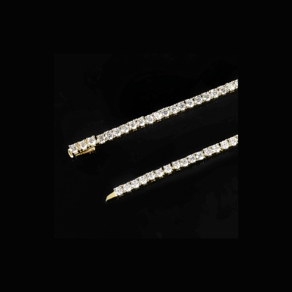 Linear Luxe Round-cut Bracelet