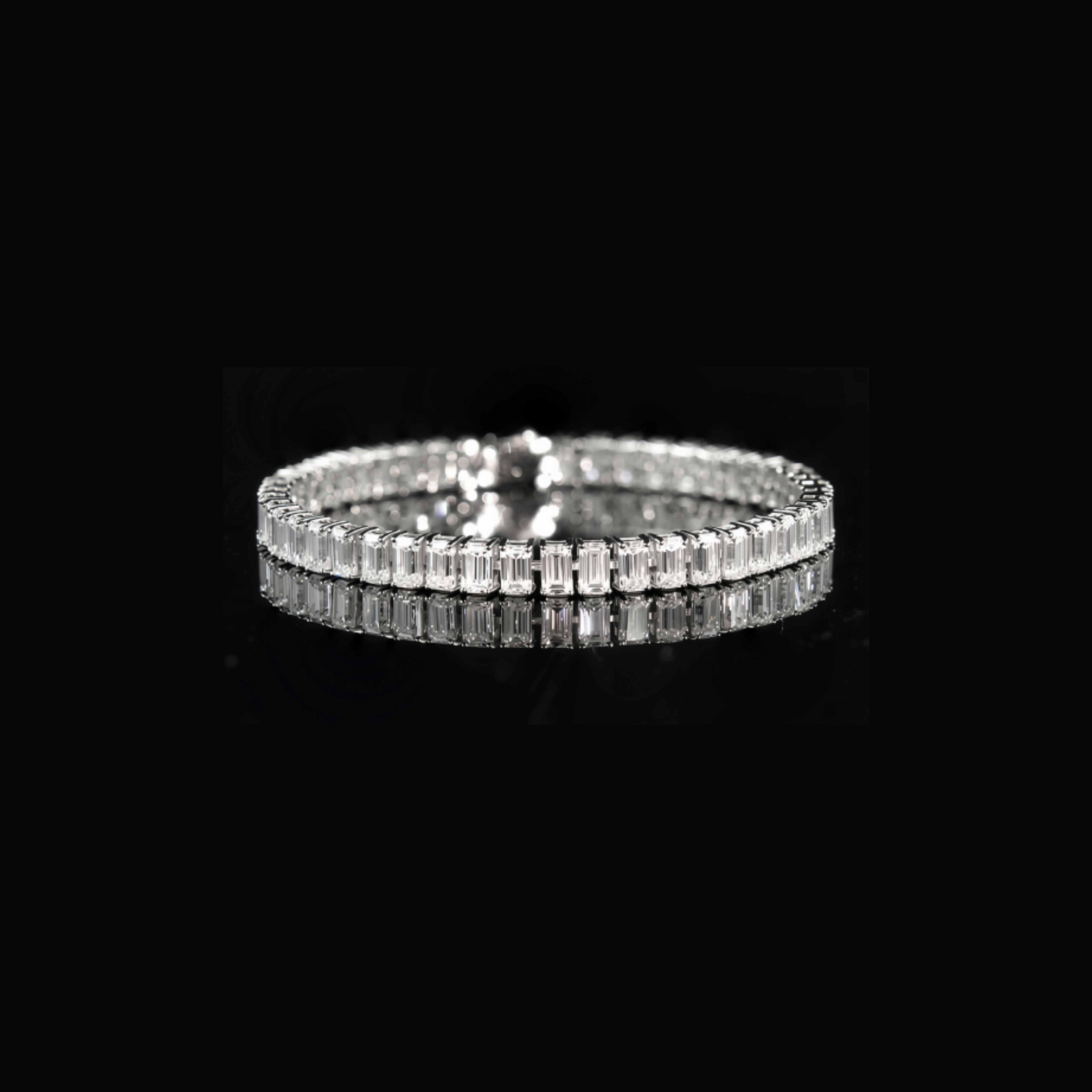 Classic Emerald-cut Bracelet