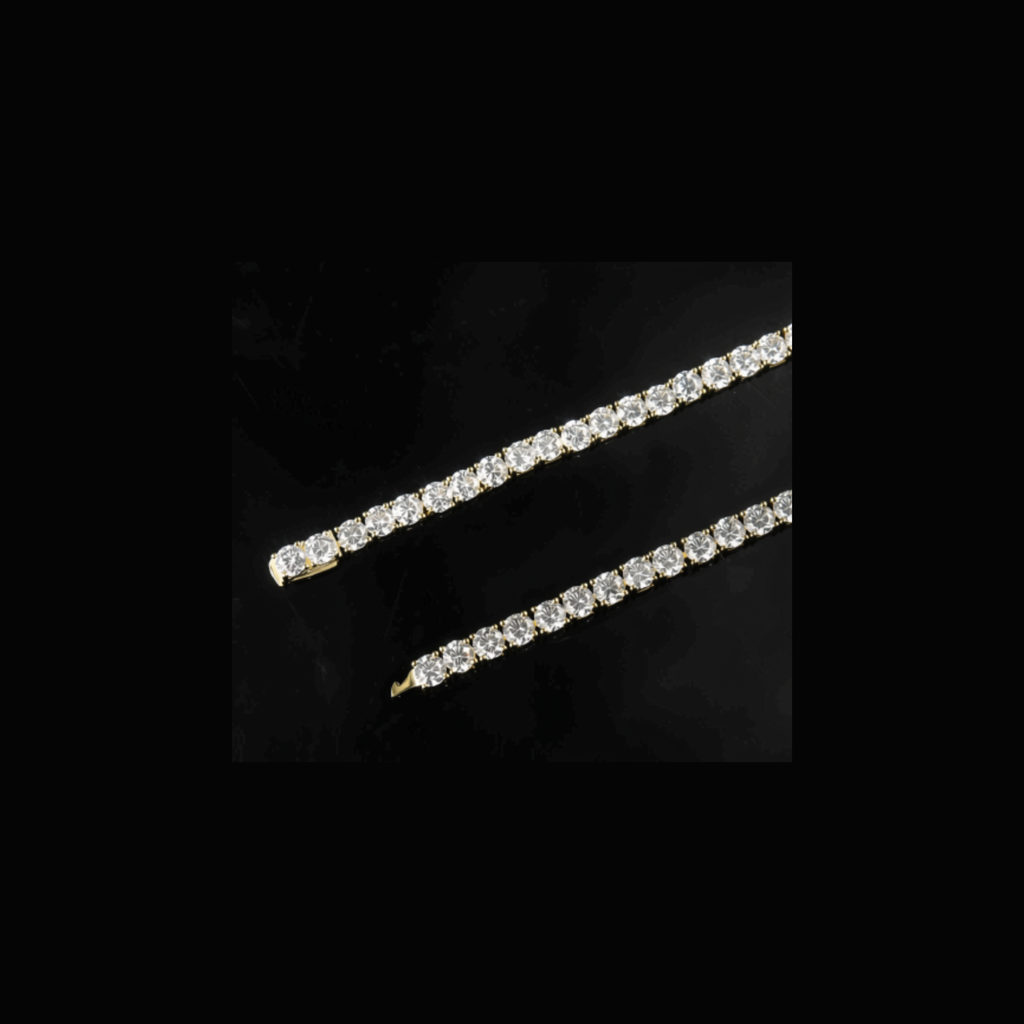 Linear Luxe Round-cut Bracelet
