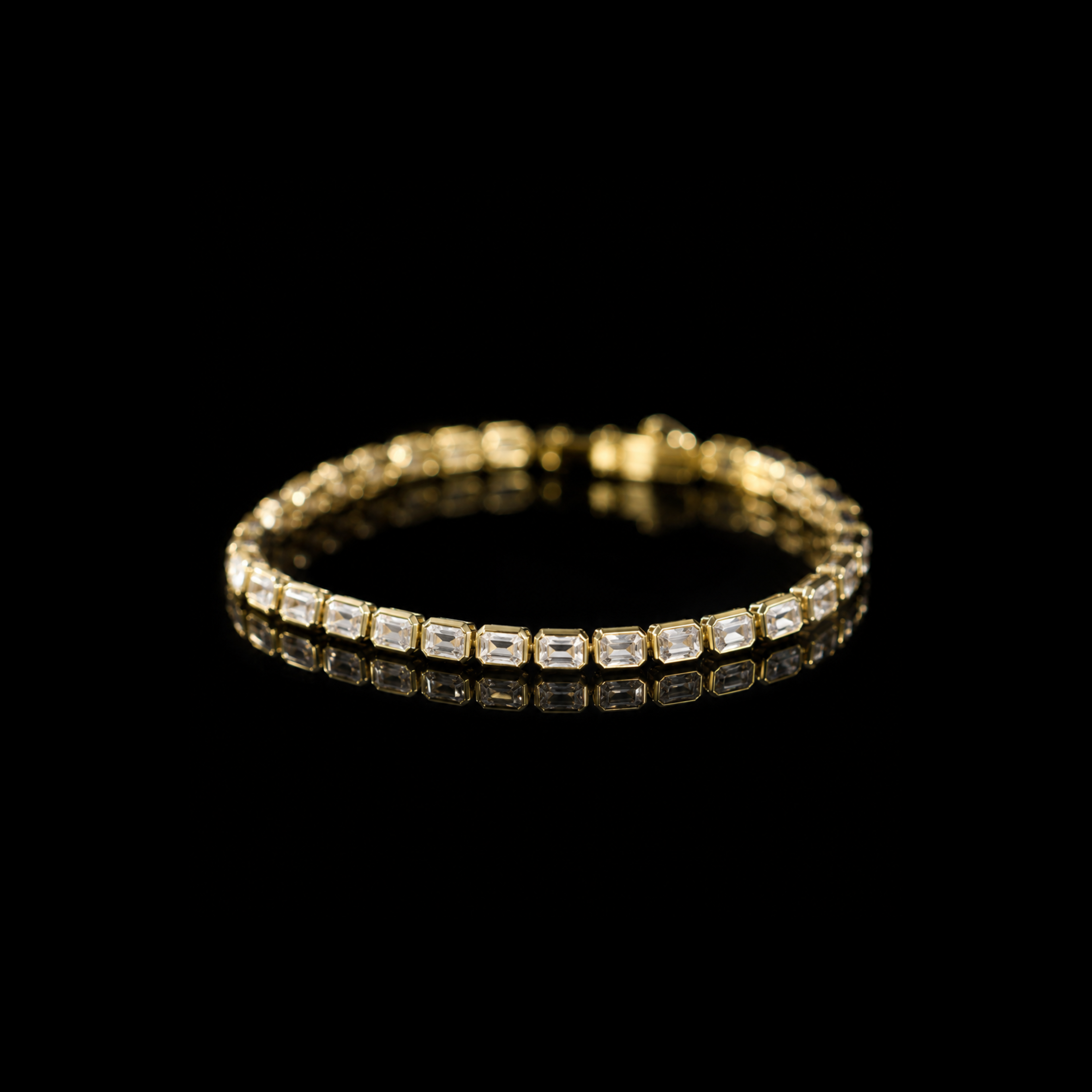 Eternal Amour Emerald Tennis Bracelet