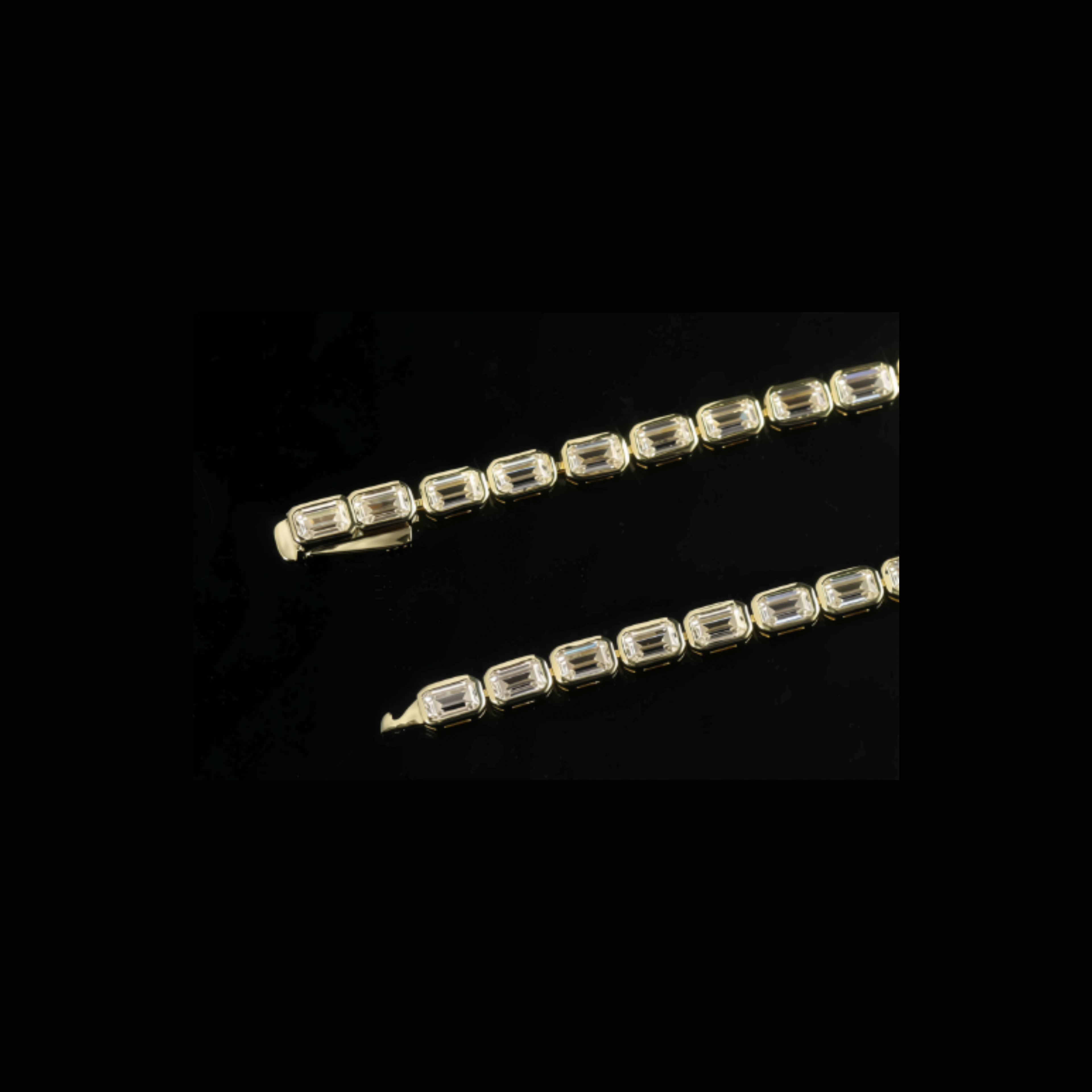 Eternal Amour Emerald Tennis Bracelet