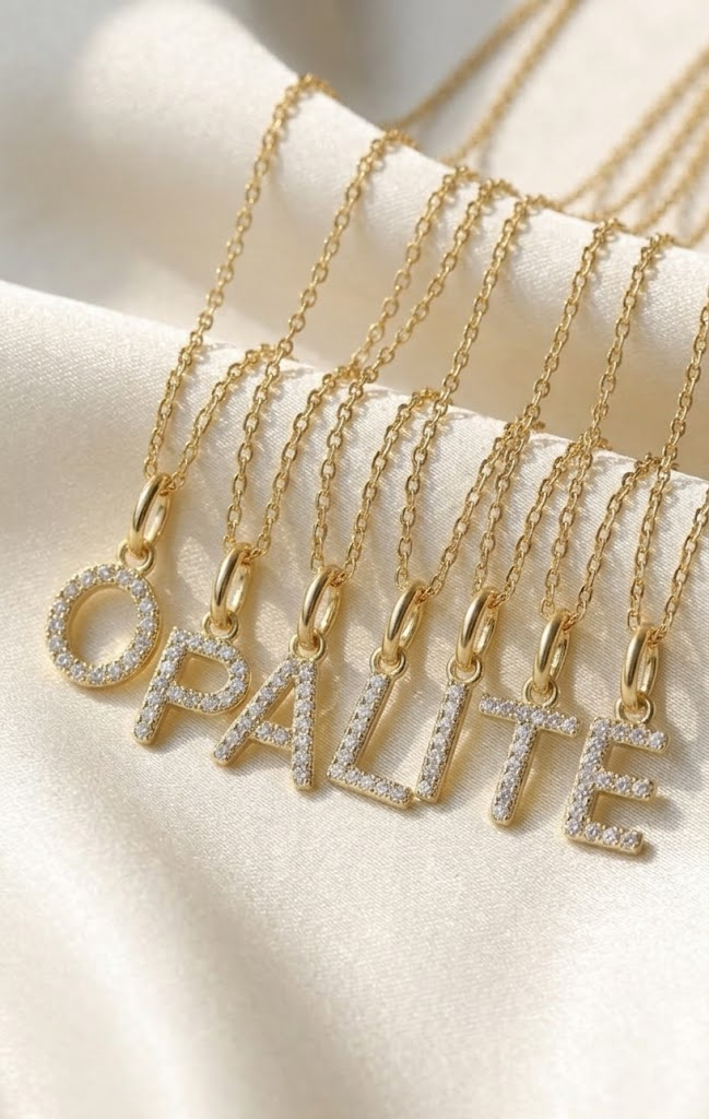 Custom Initial Glow Necklace