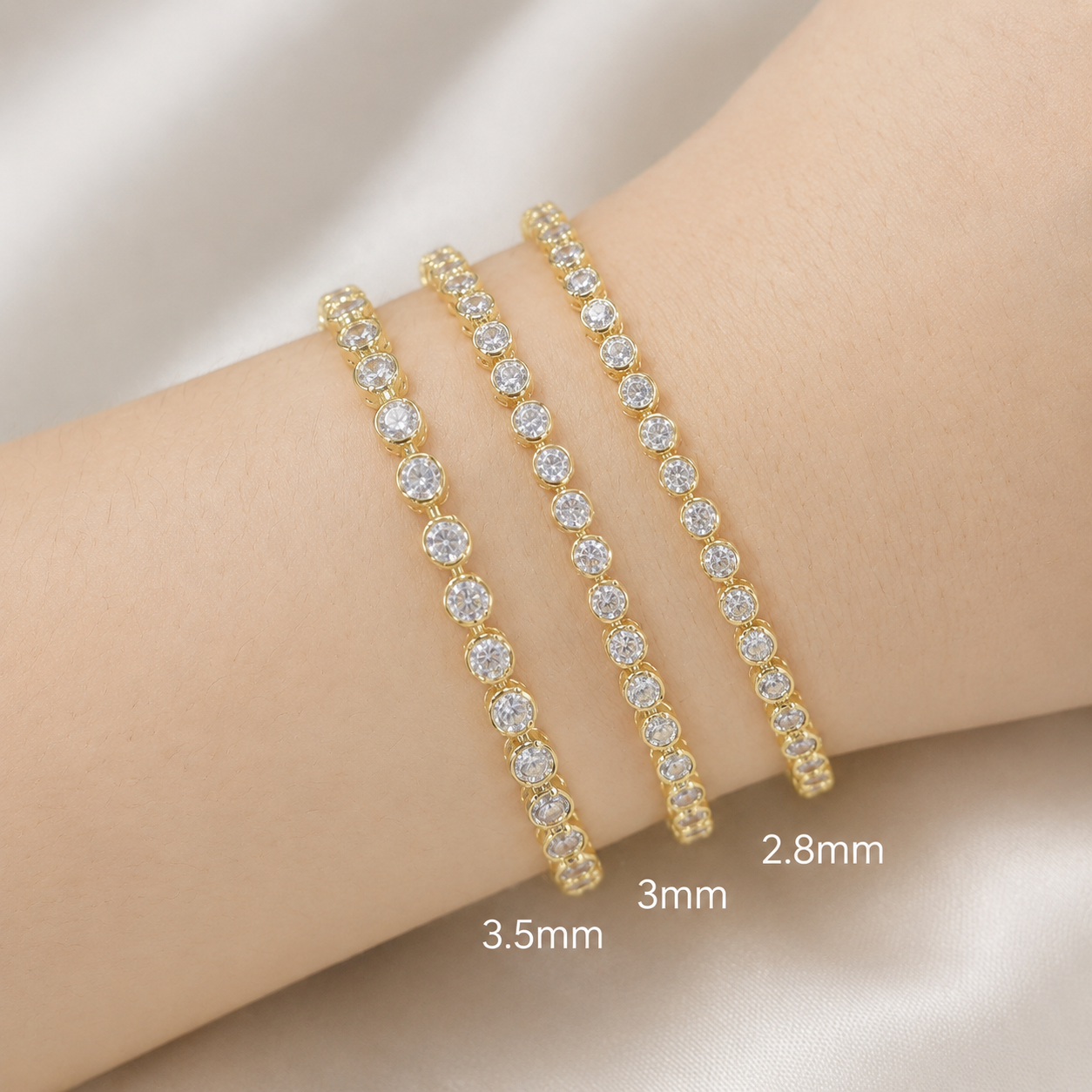 Starlight Tennis Bracelet