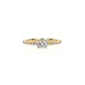 Micro Oval Pavé Ring (0.5ct)