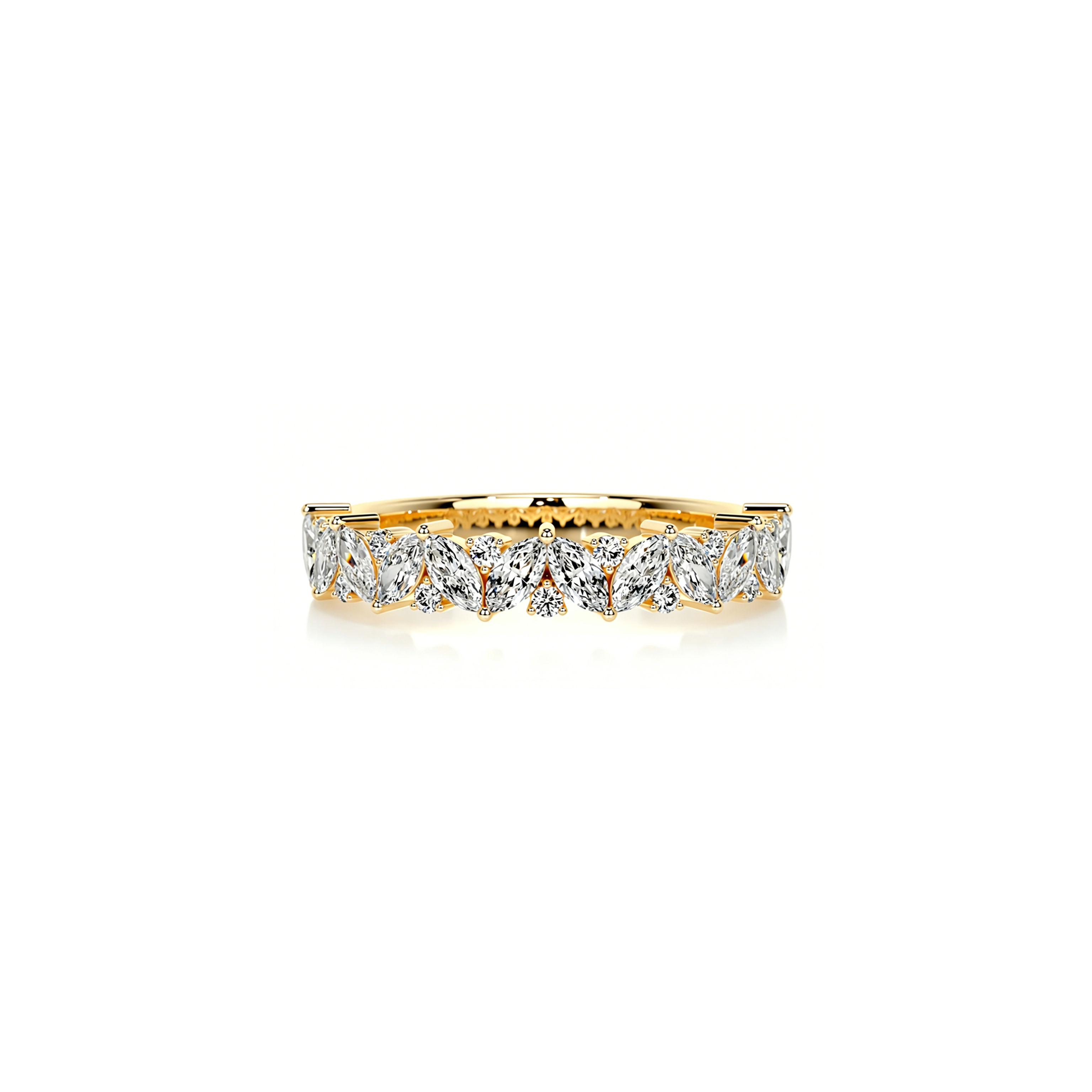 Marquise Crown Band
