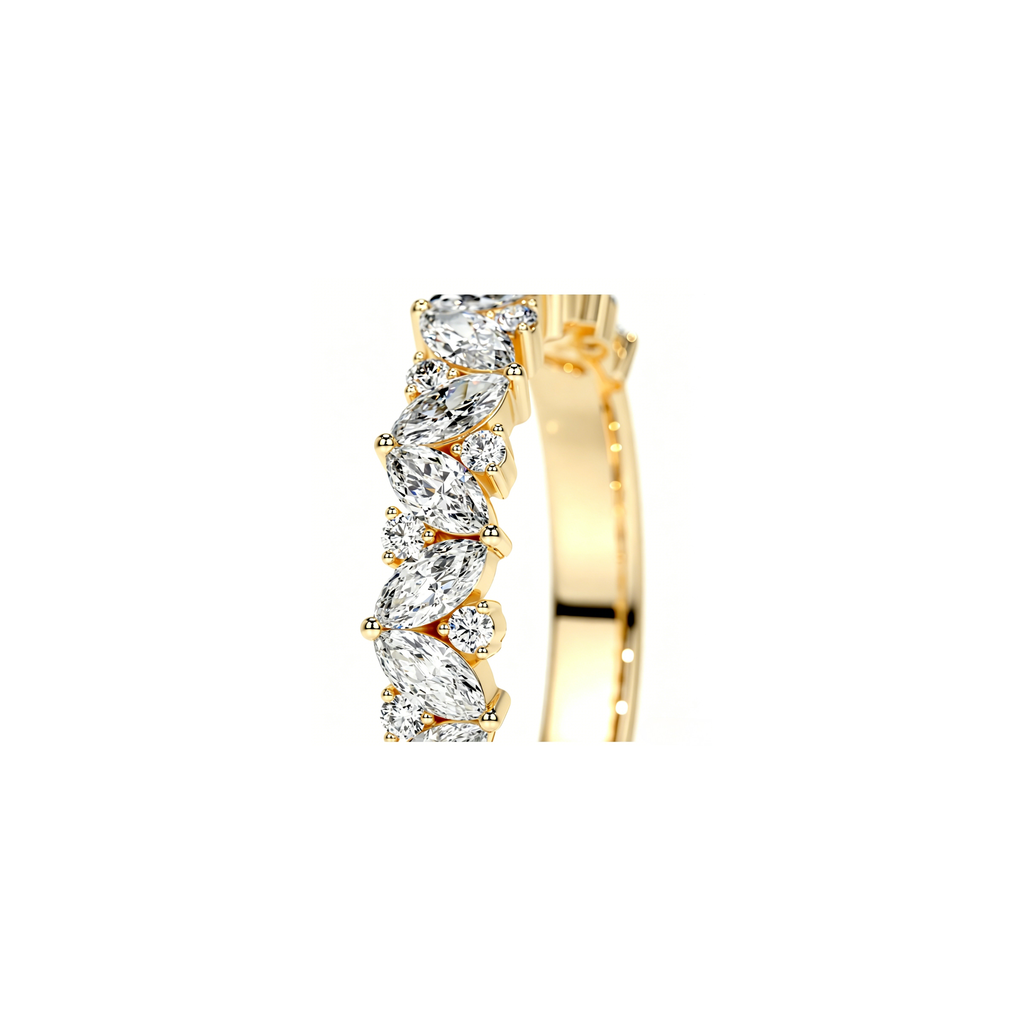 Marquise Crown Band