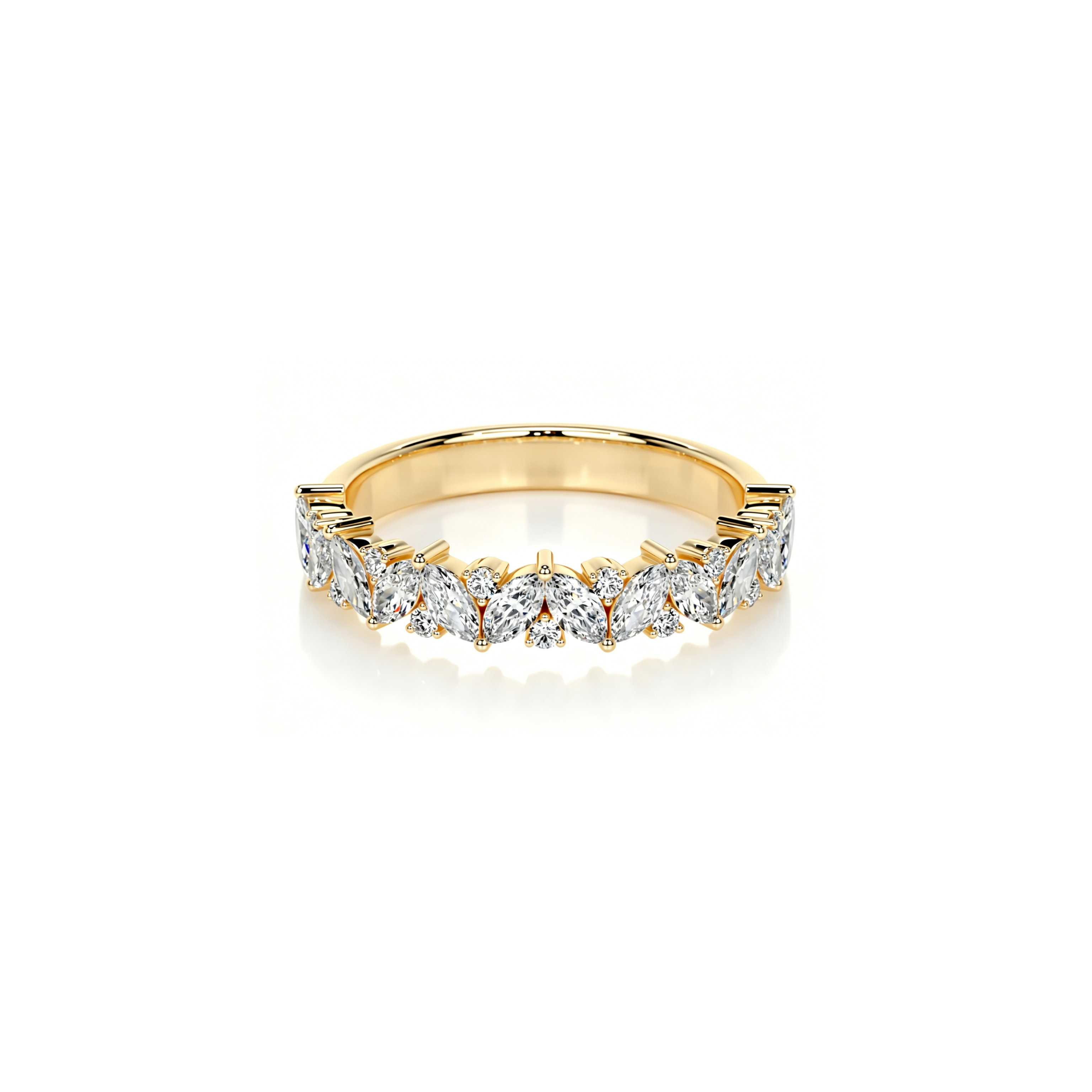 Marquise Crown Band