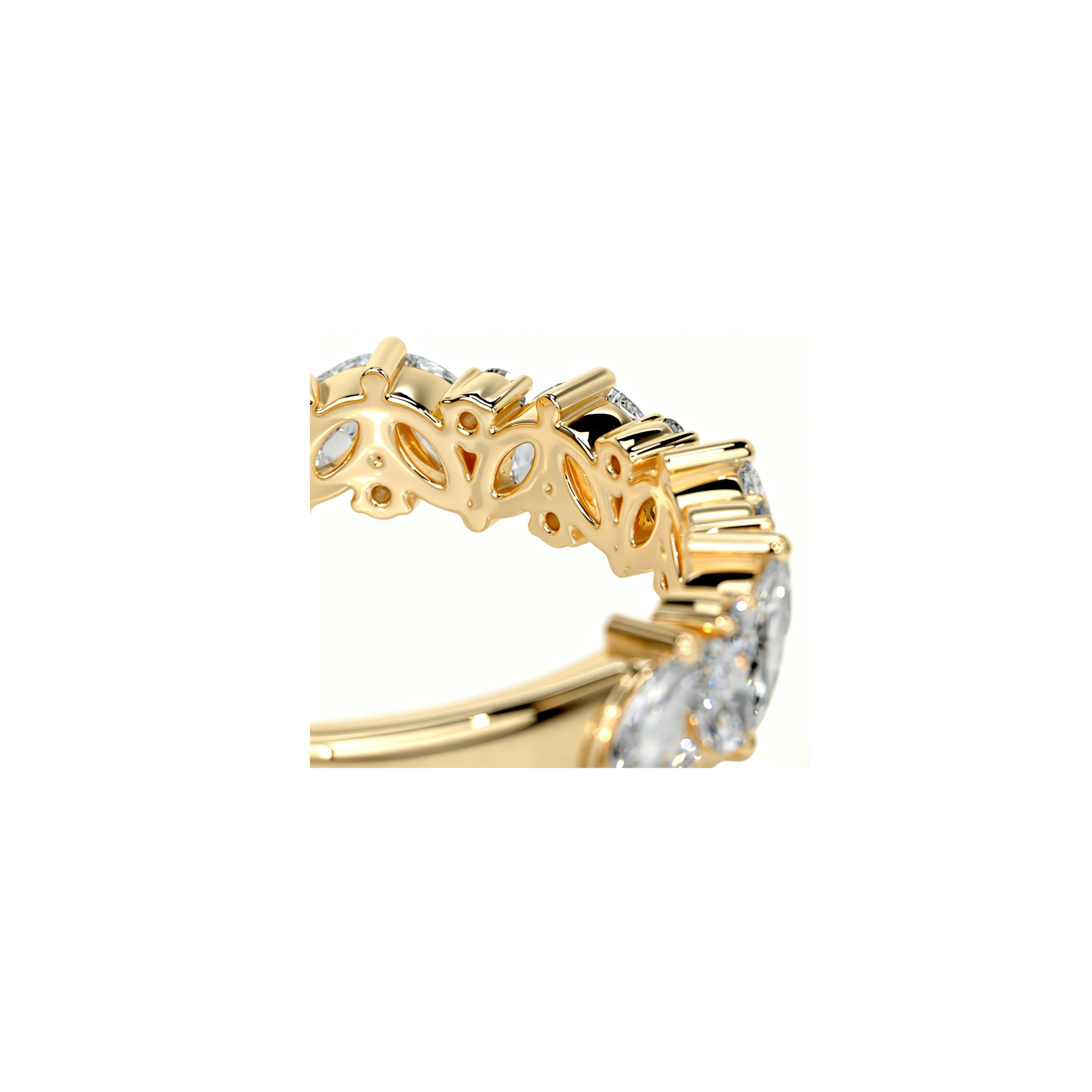 Marquise Crown Band