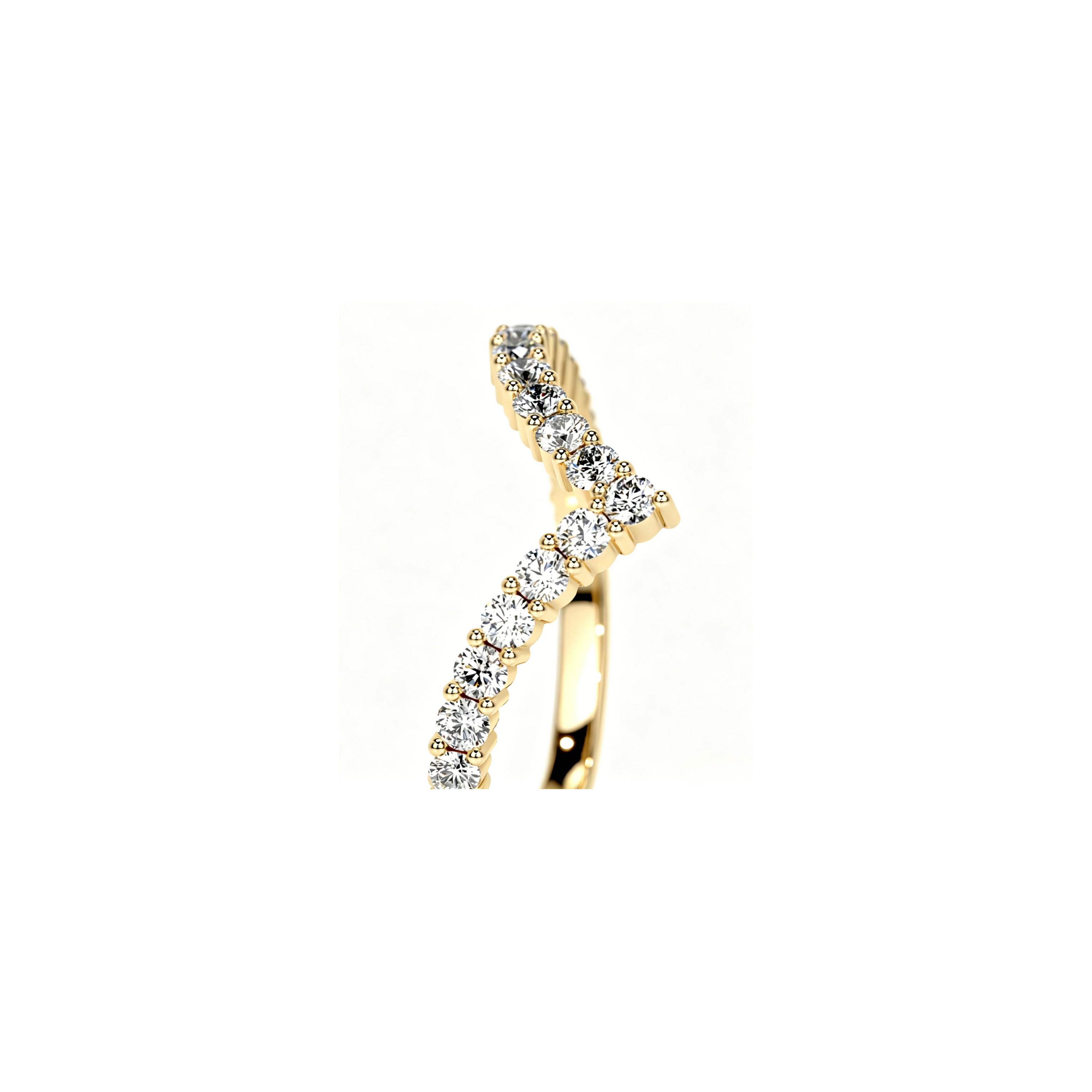 Pavé V Ring