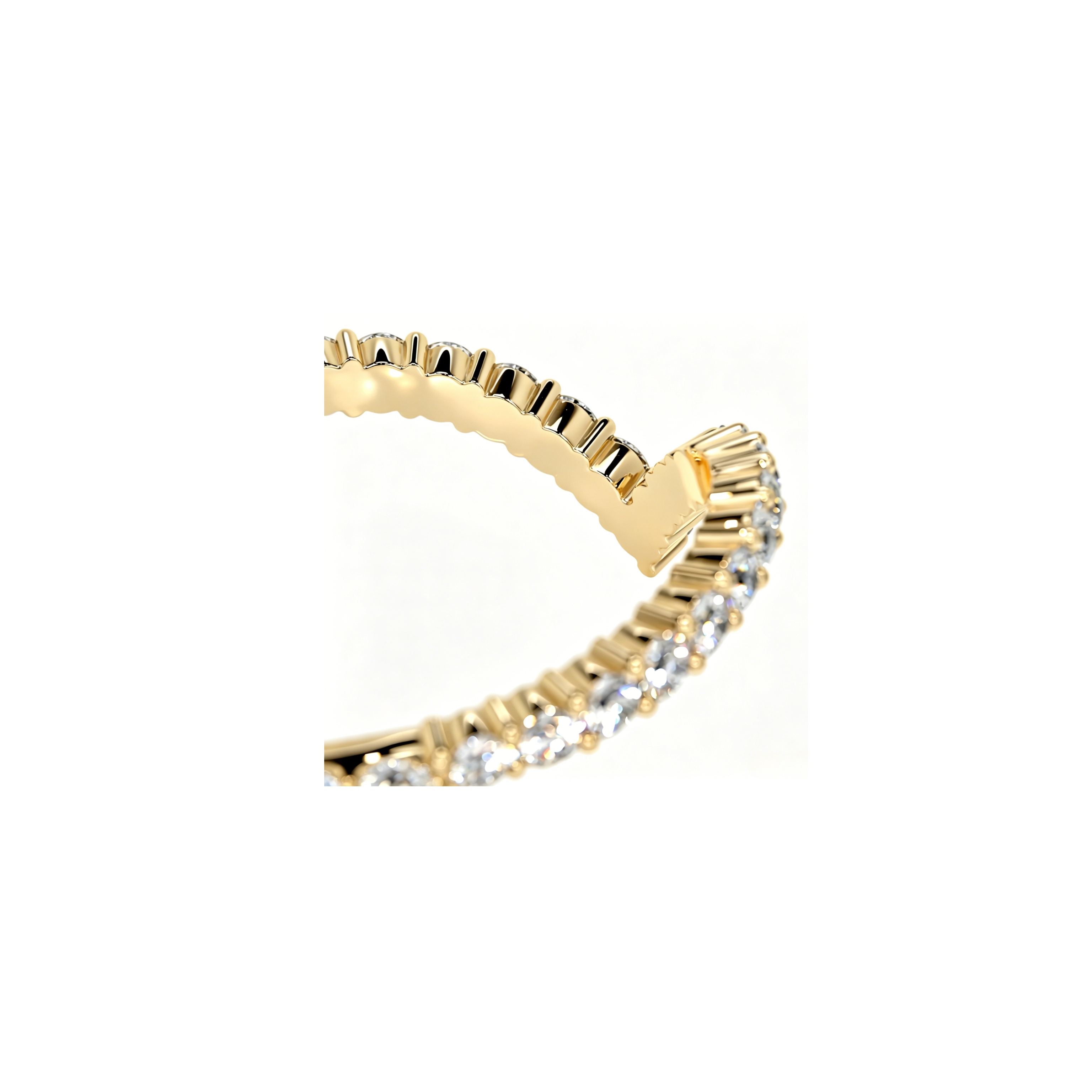 Pavé V Ring