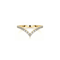 Pavé V Ring