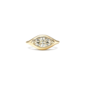 Modern marquise Bezel Ring (1ct)