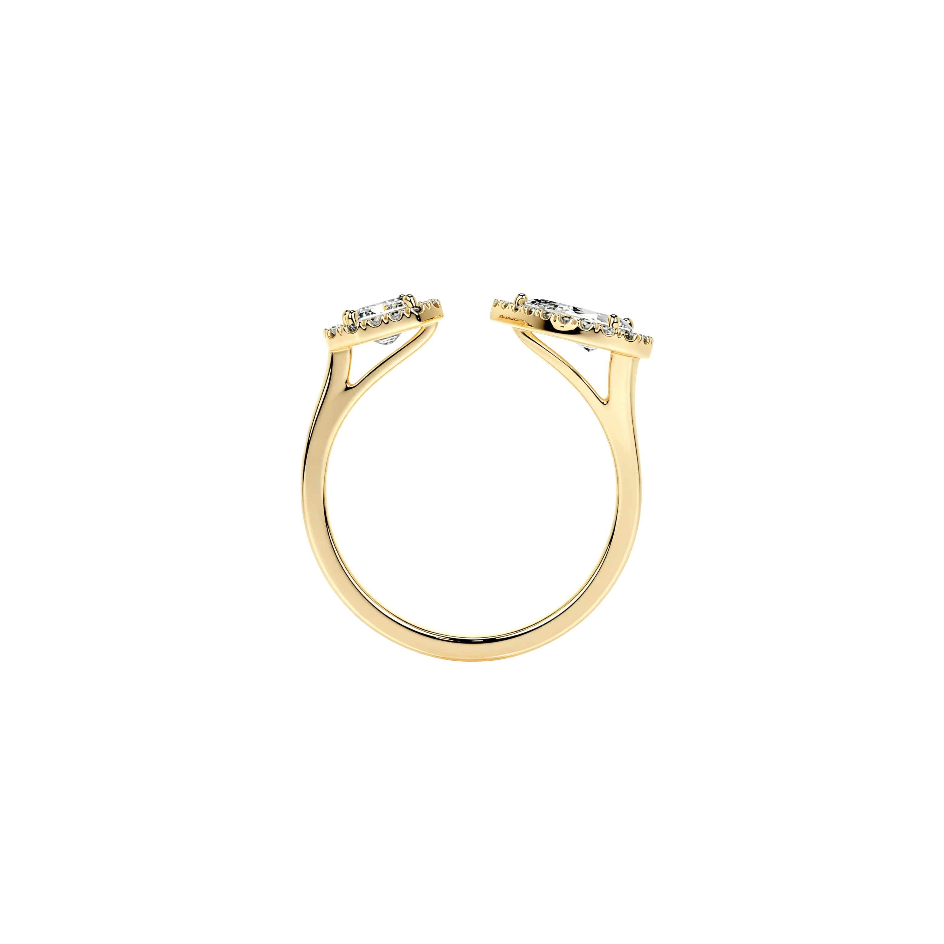 Opulent Double Halo Ring