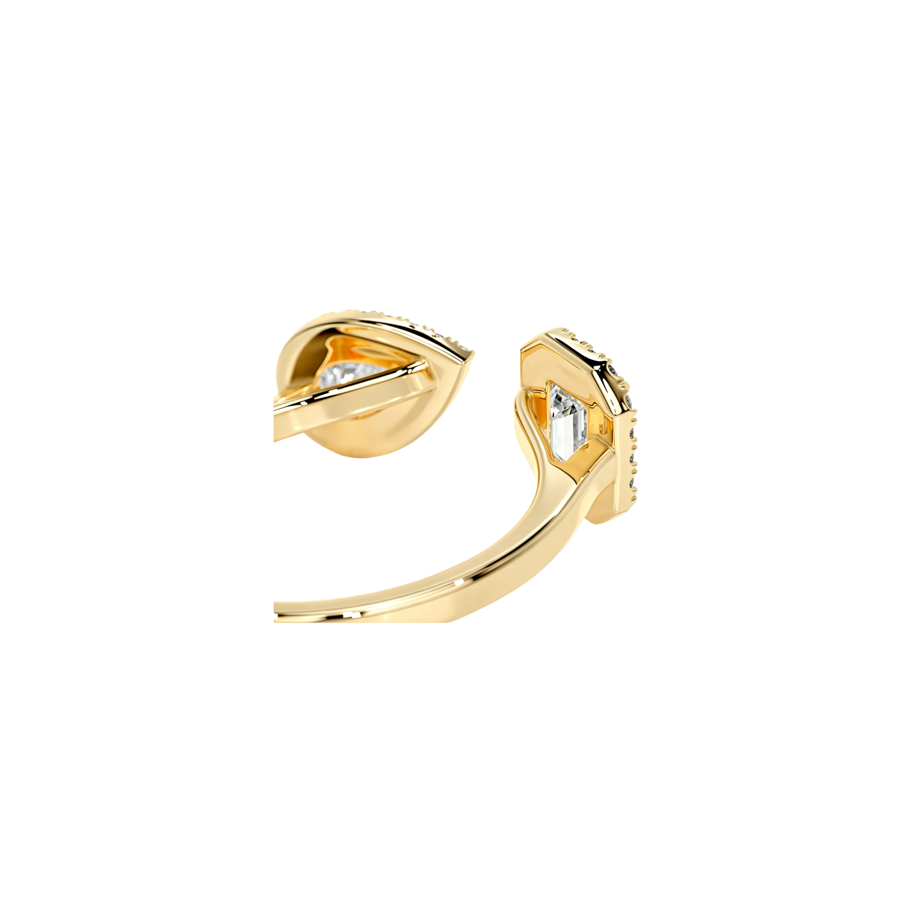 Opulent Double Halo Ring