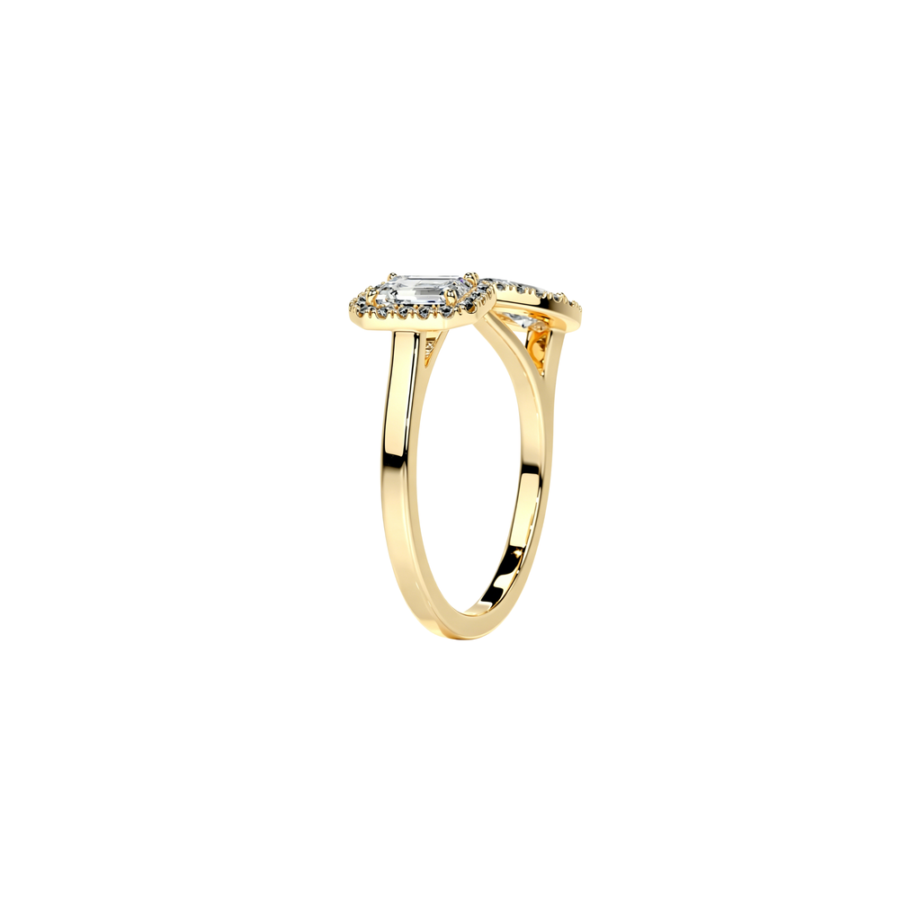 Opulent Double Halo Ring