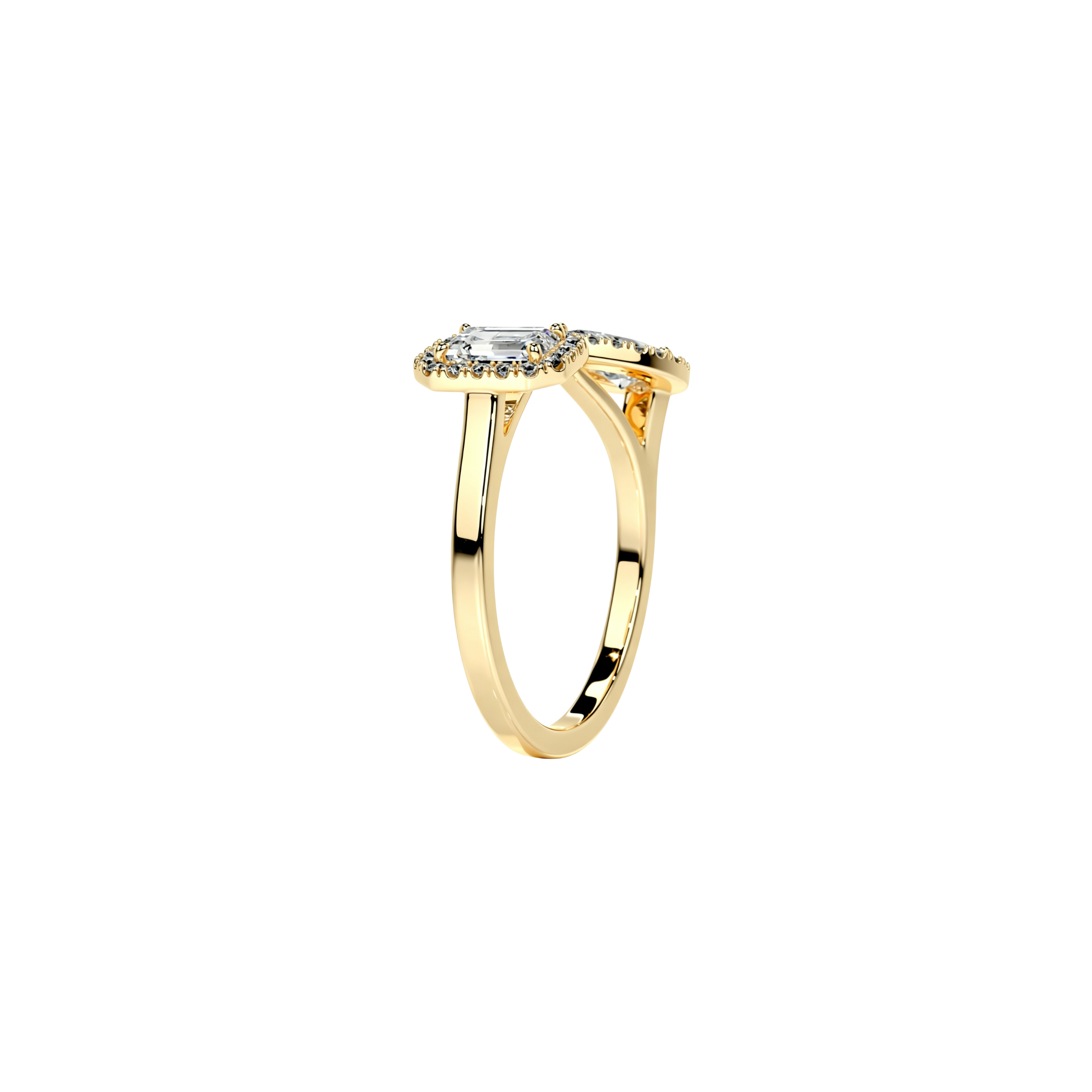 Opulent Double Halo Ring