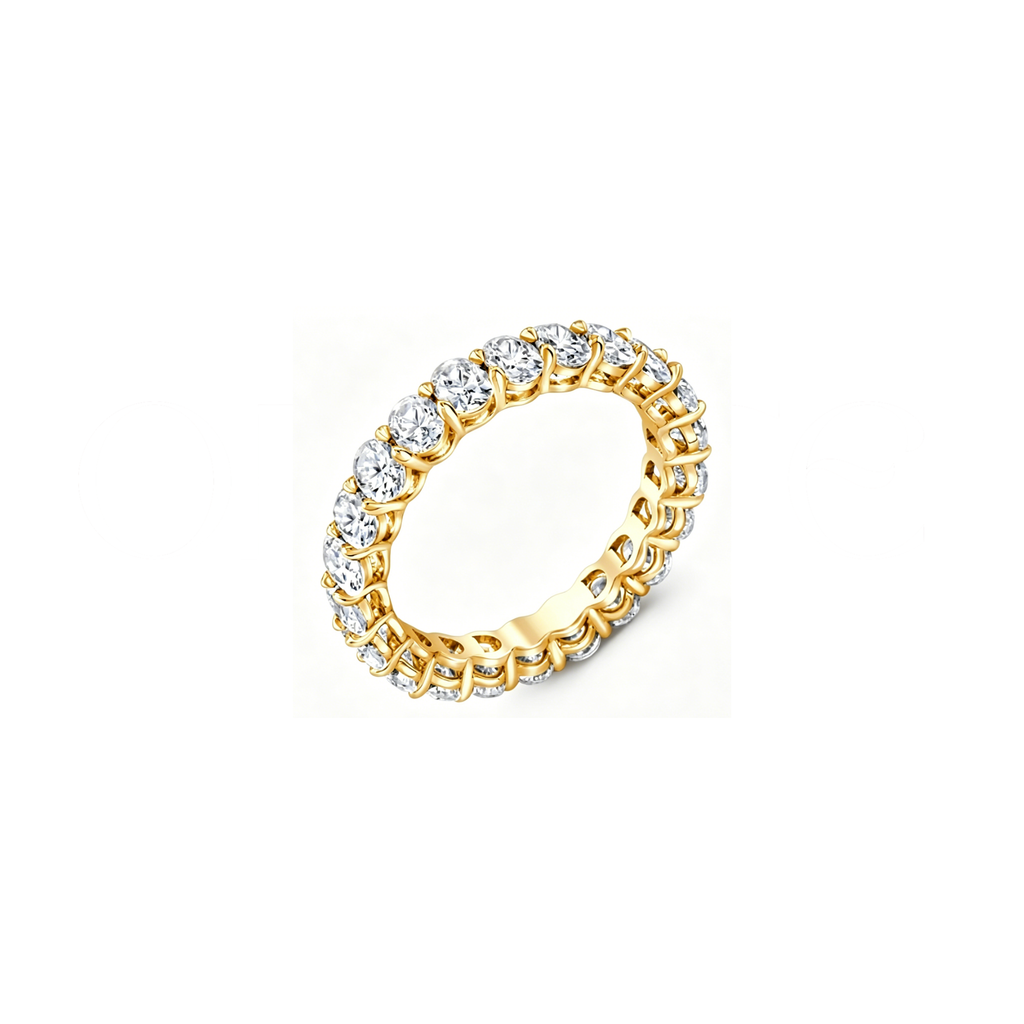 Classic Oval Eternity Band