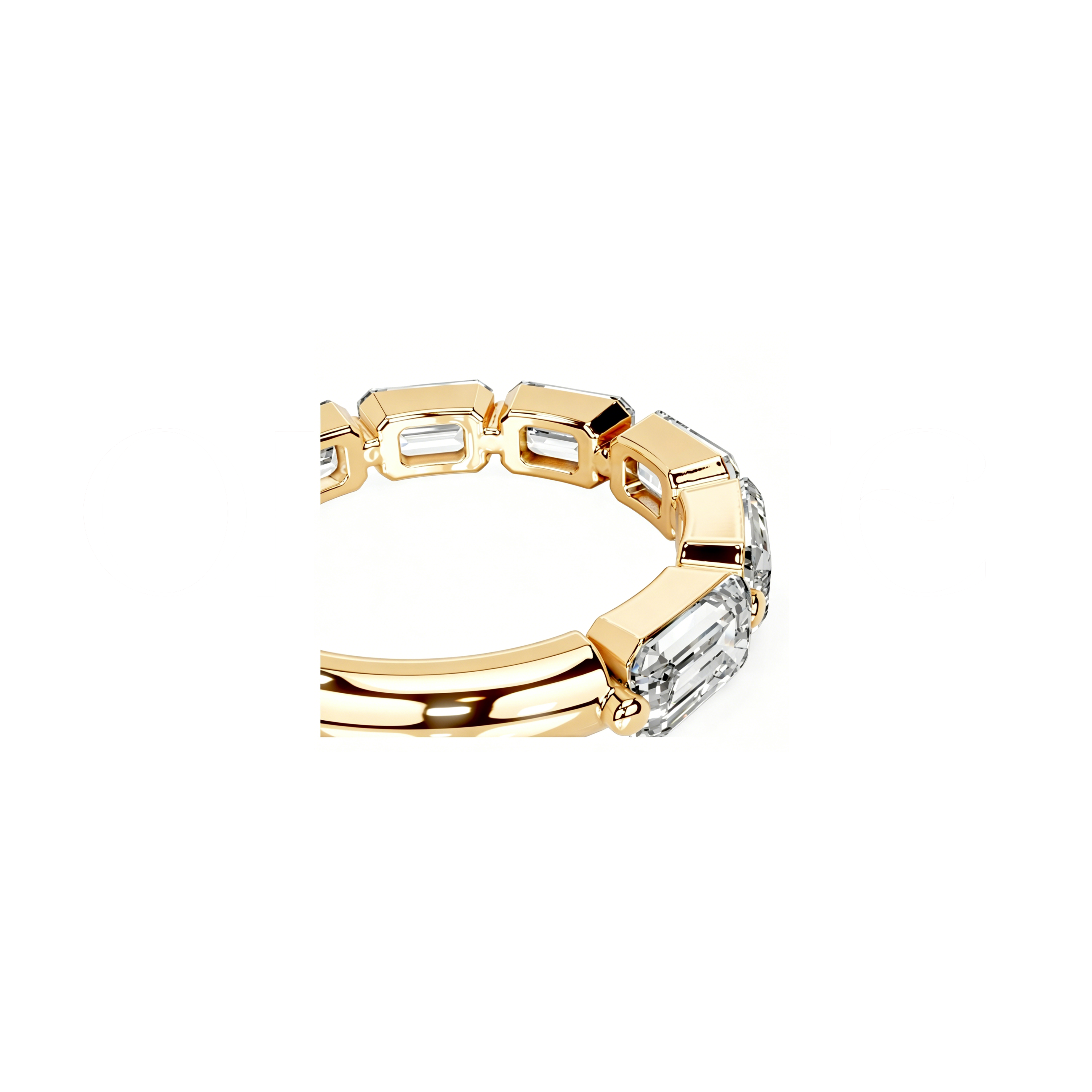Classic Emerald Eternity Band