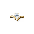 2ct Branch Oval Ring