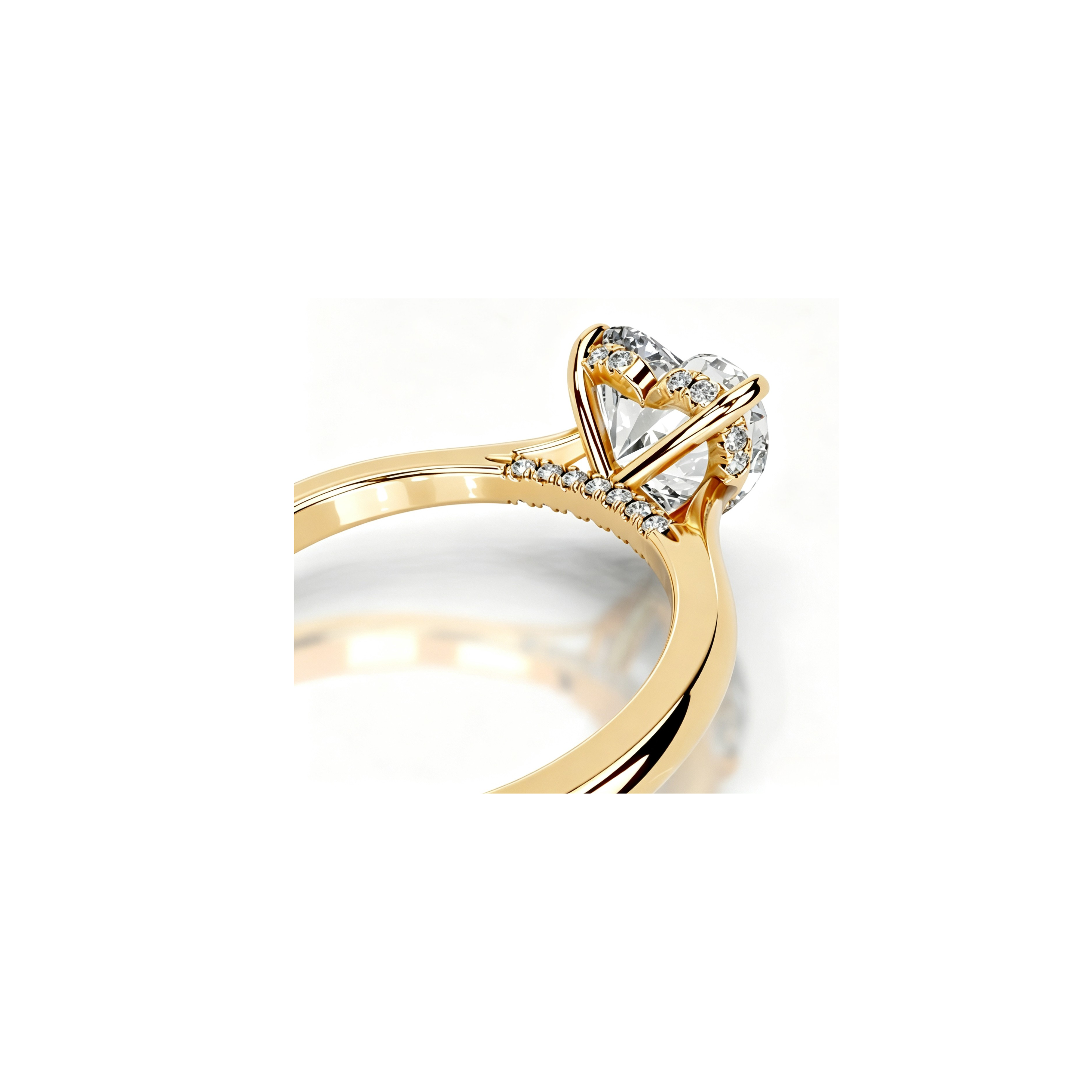 2ct Amour Pave Ring