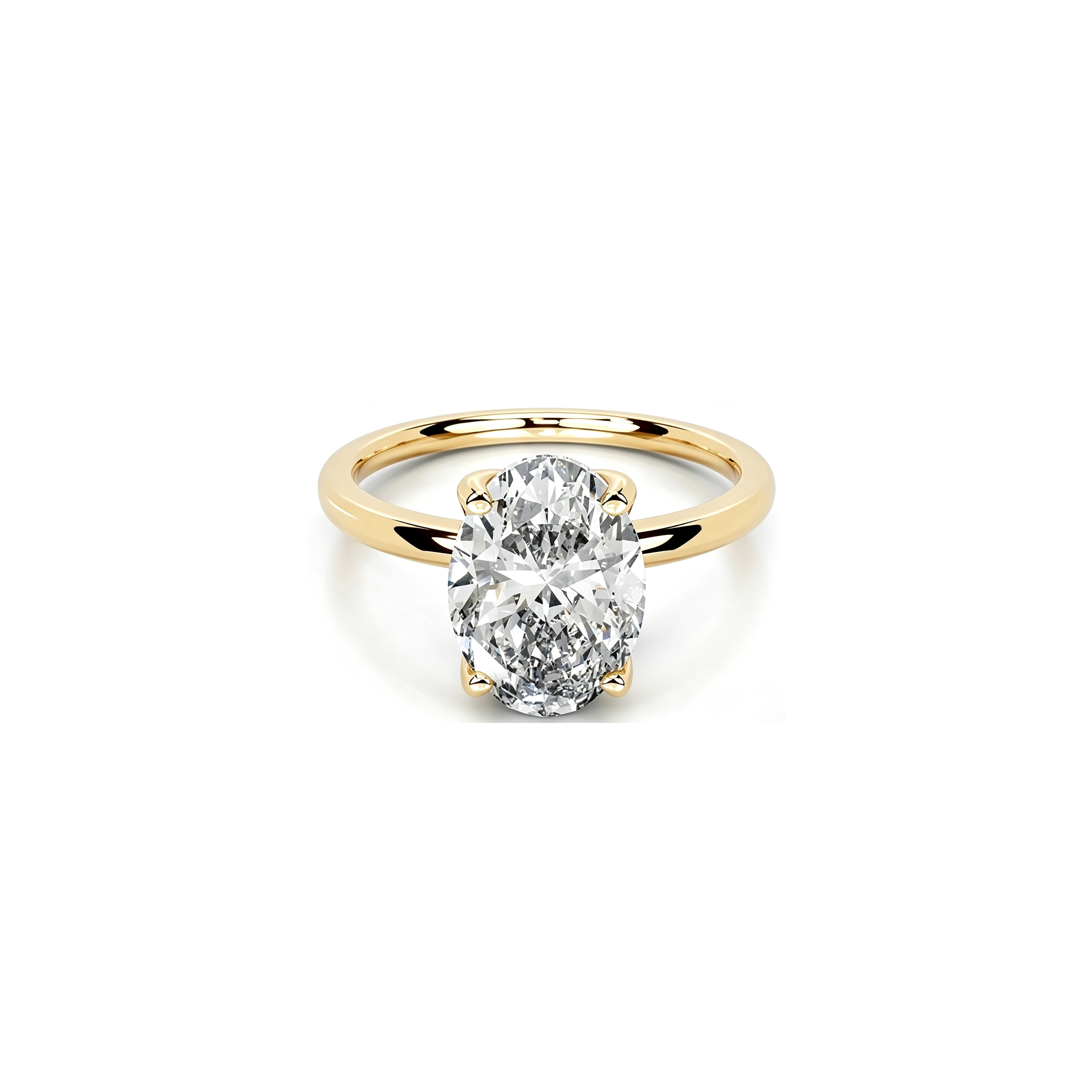 2ct Petal-Prong Ring