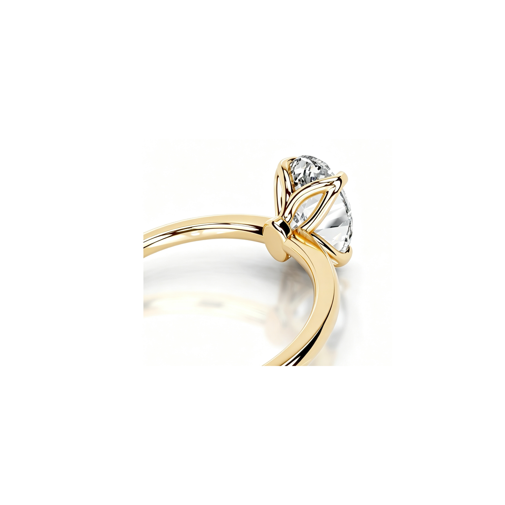 2ct Petal-Prong Ring