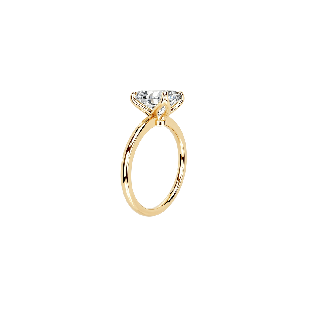 2ct Petal-Prong Ring