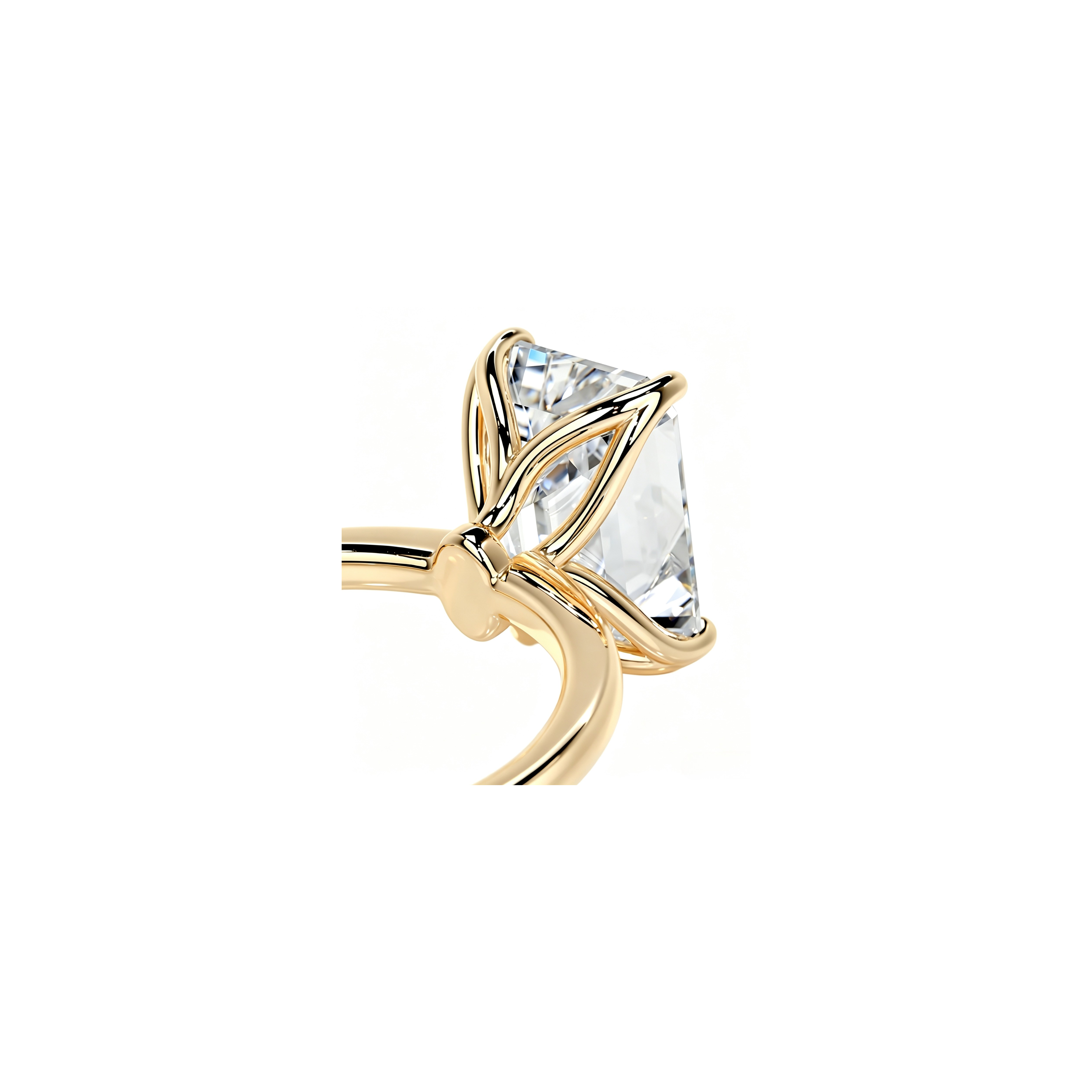 2ct Petal-Prong Ring