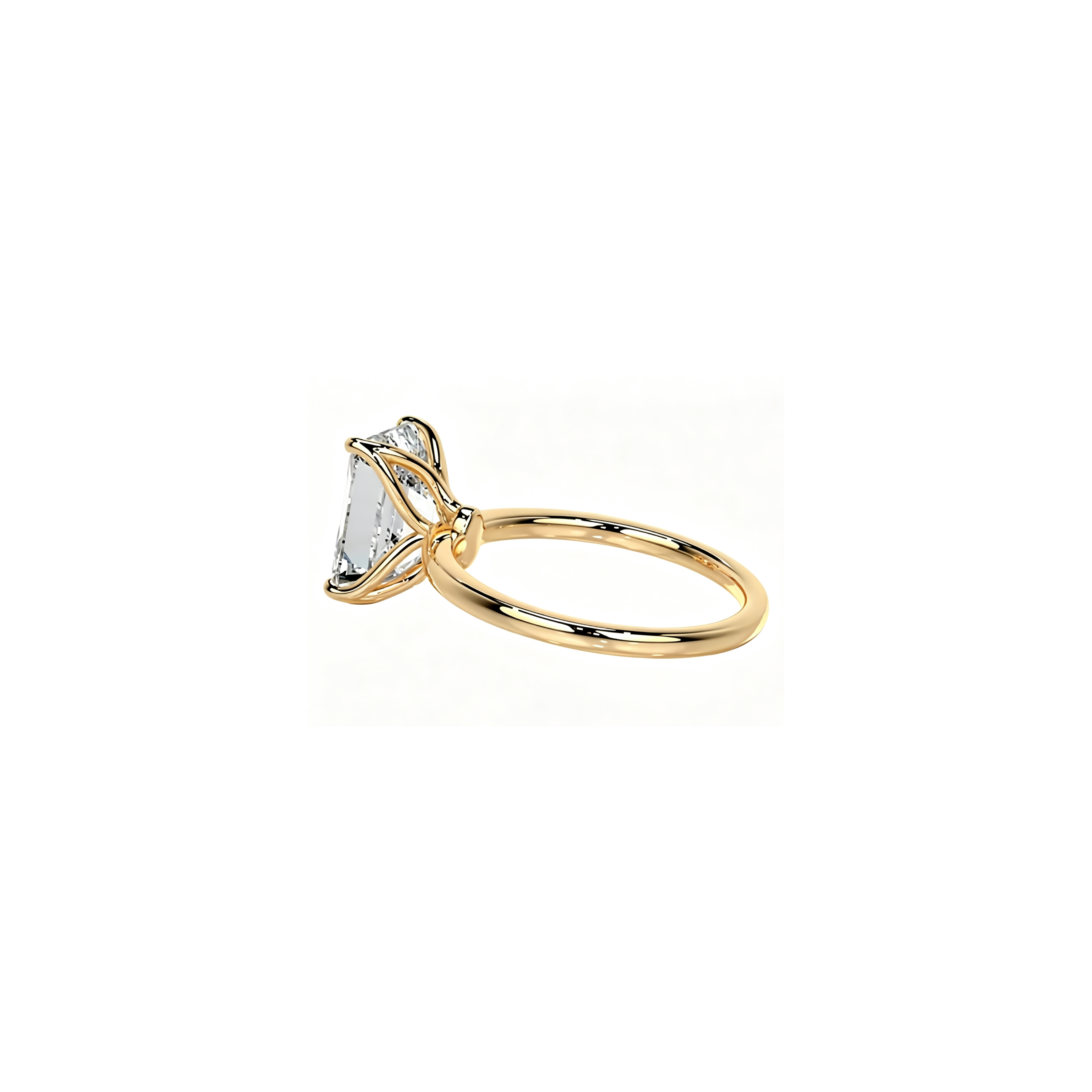 2ct Petal-Prong Ring