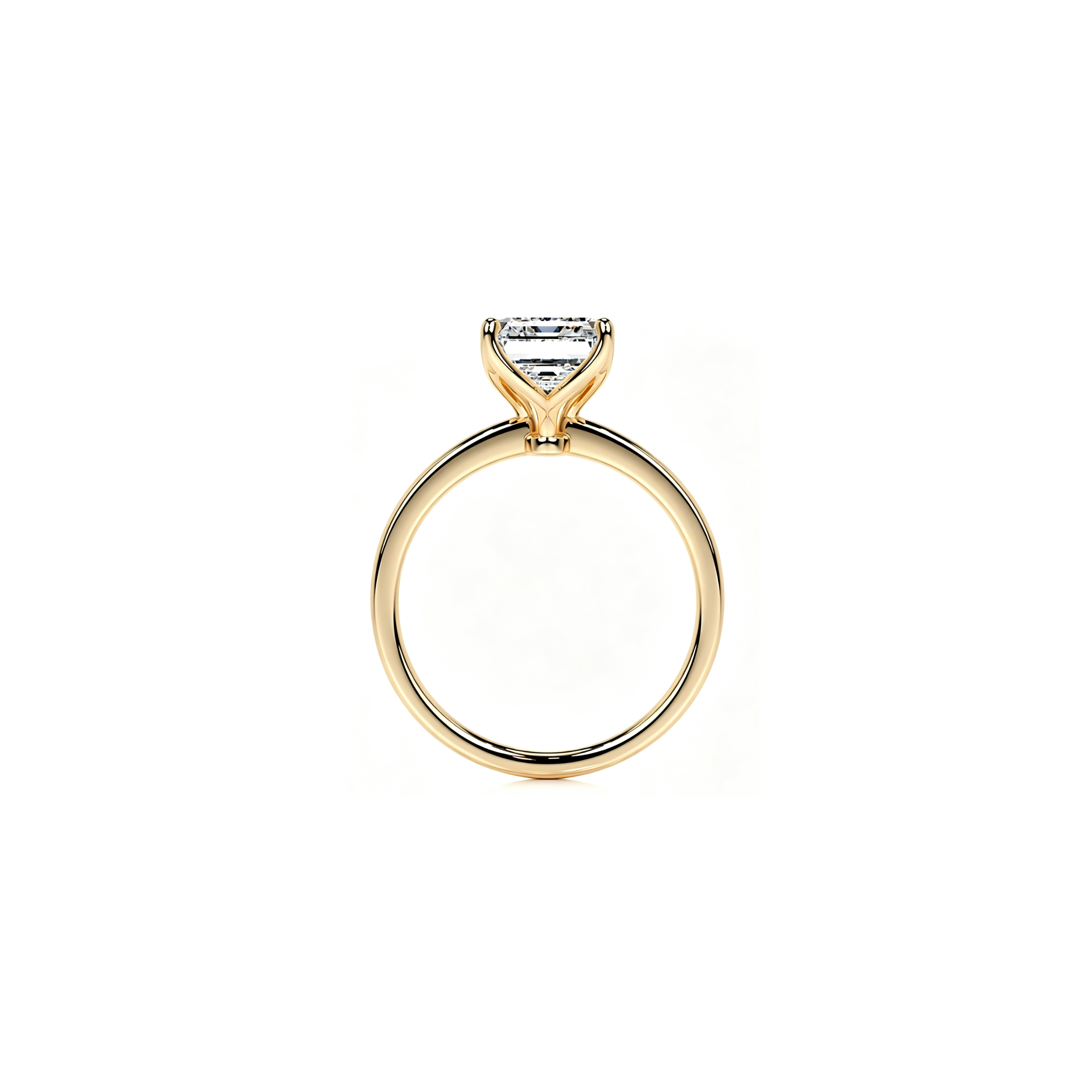 2ct Petal-Prong Ring