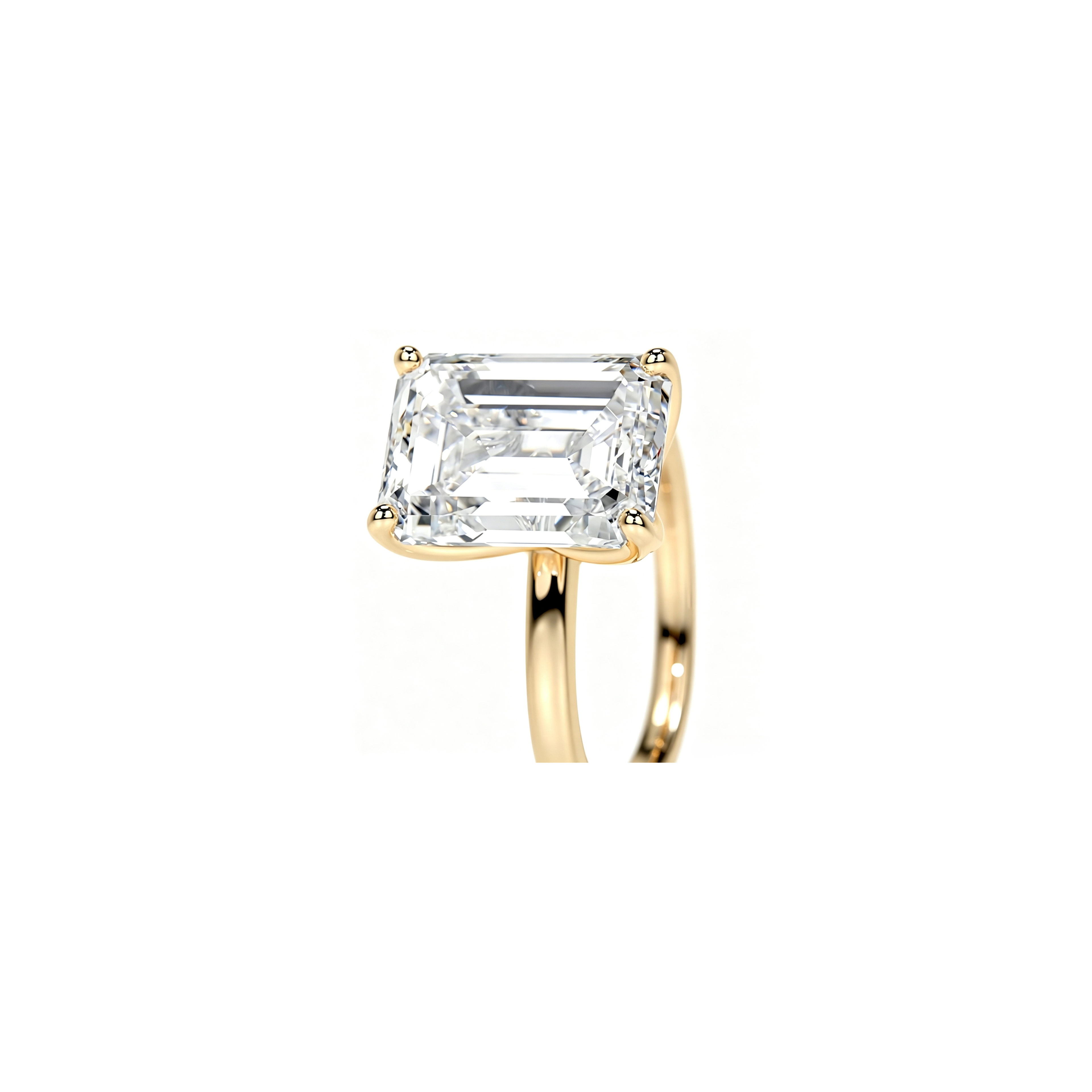 2ct Petal-Prong Ring