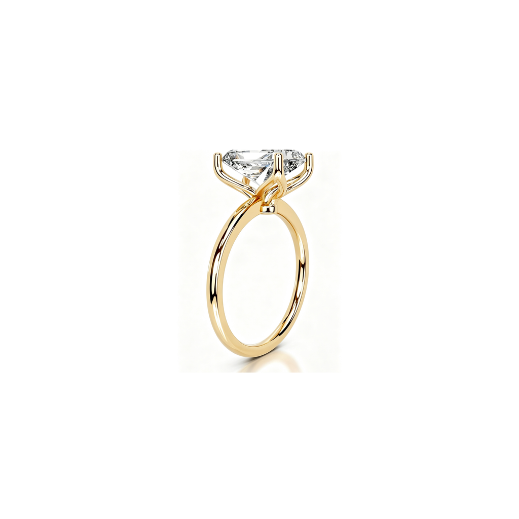 2ct Petal-Prong Ring